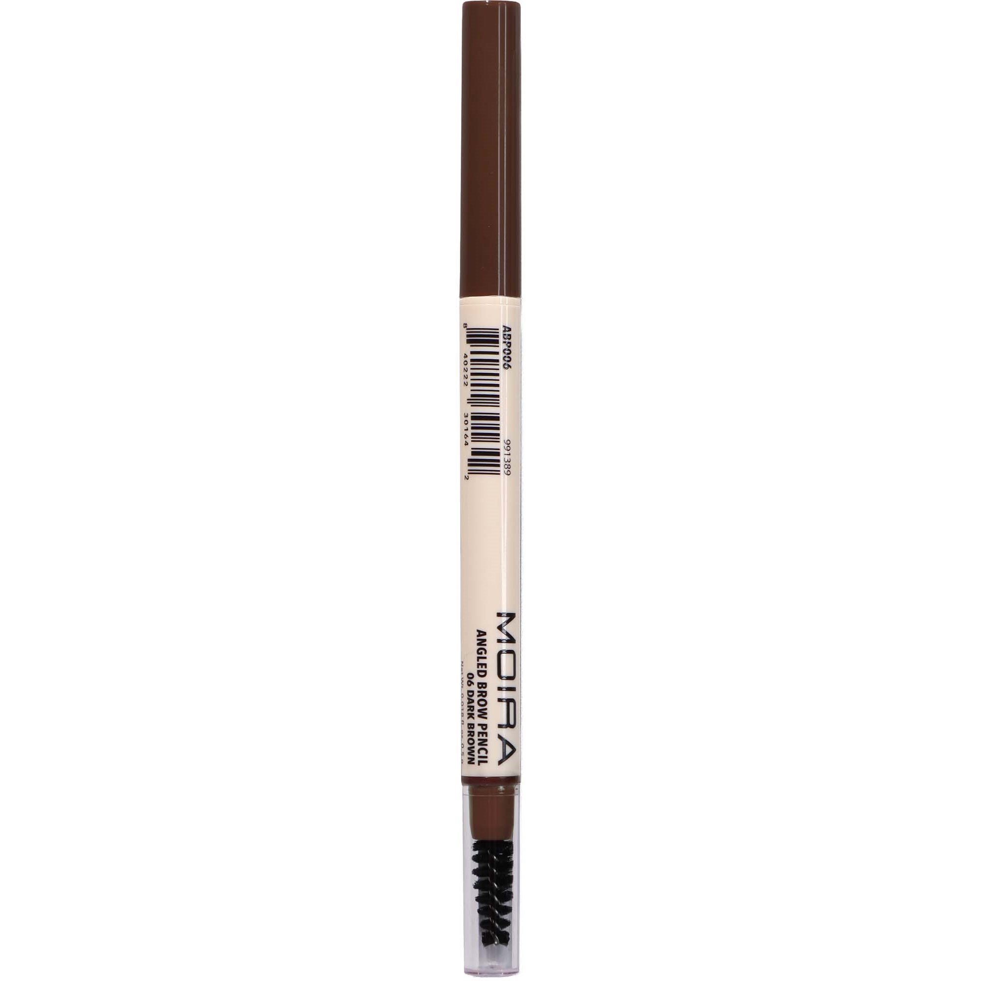 Moira Angled Brow Pencil 006 Dark Brown