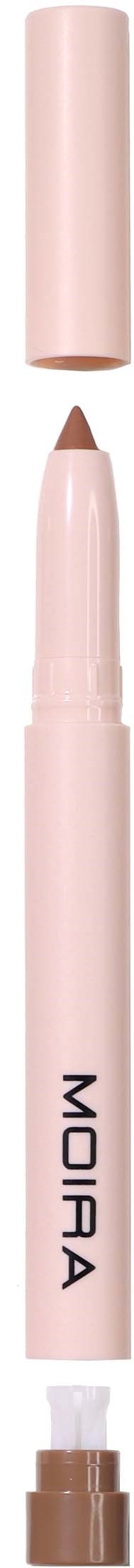 A pink marker with a cap, label reading 'MOIRA,' and a tip for drawing or coloring.