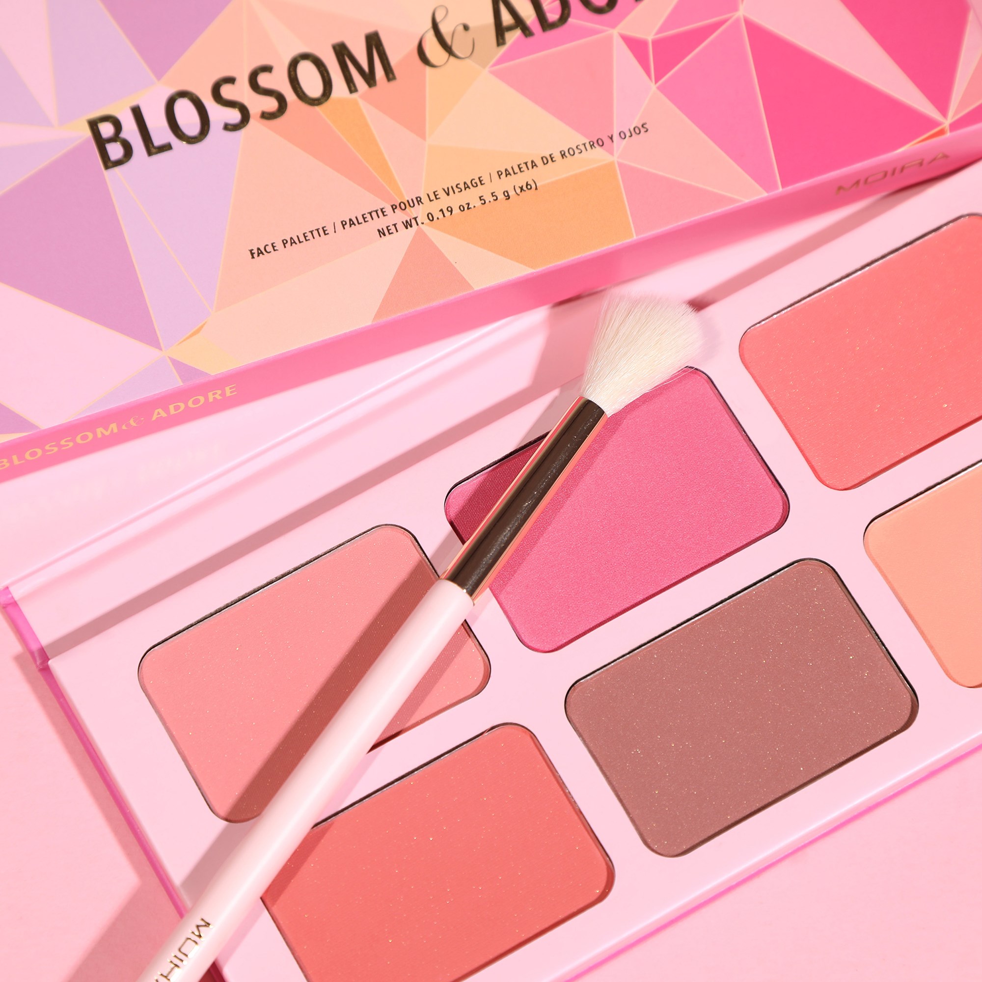 Moira Blossom & Adore Face Palette (obrázok 3)
