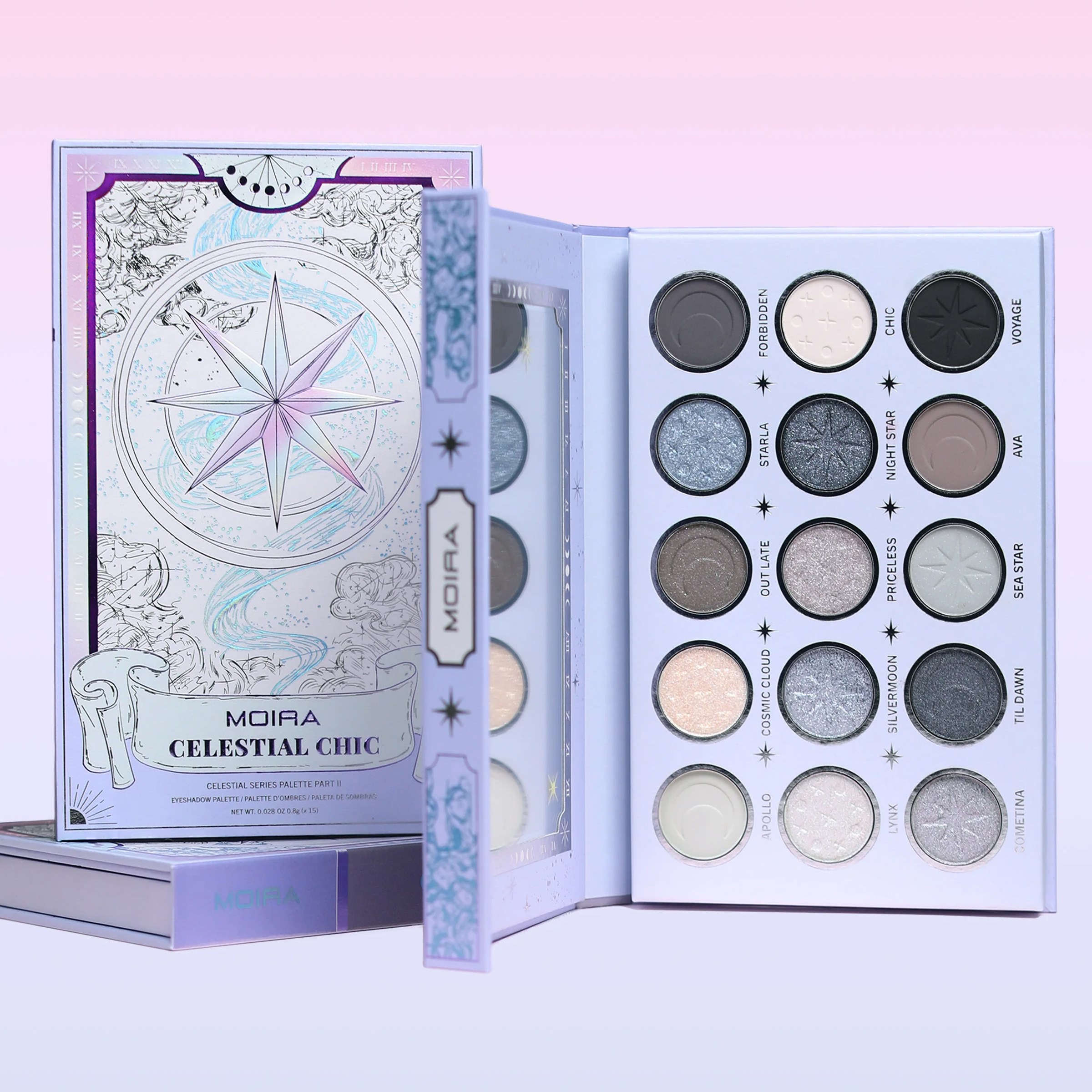 Moira Celestial Chic Eyeshadow Palette (obrázok 3)