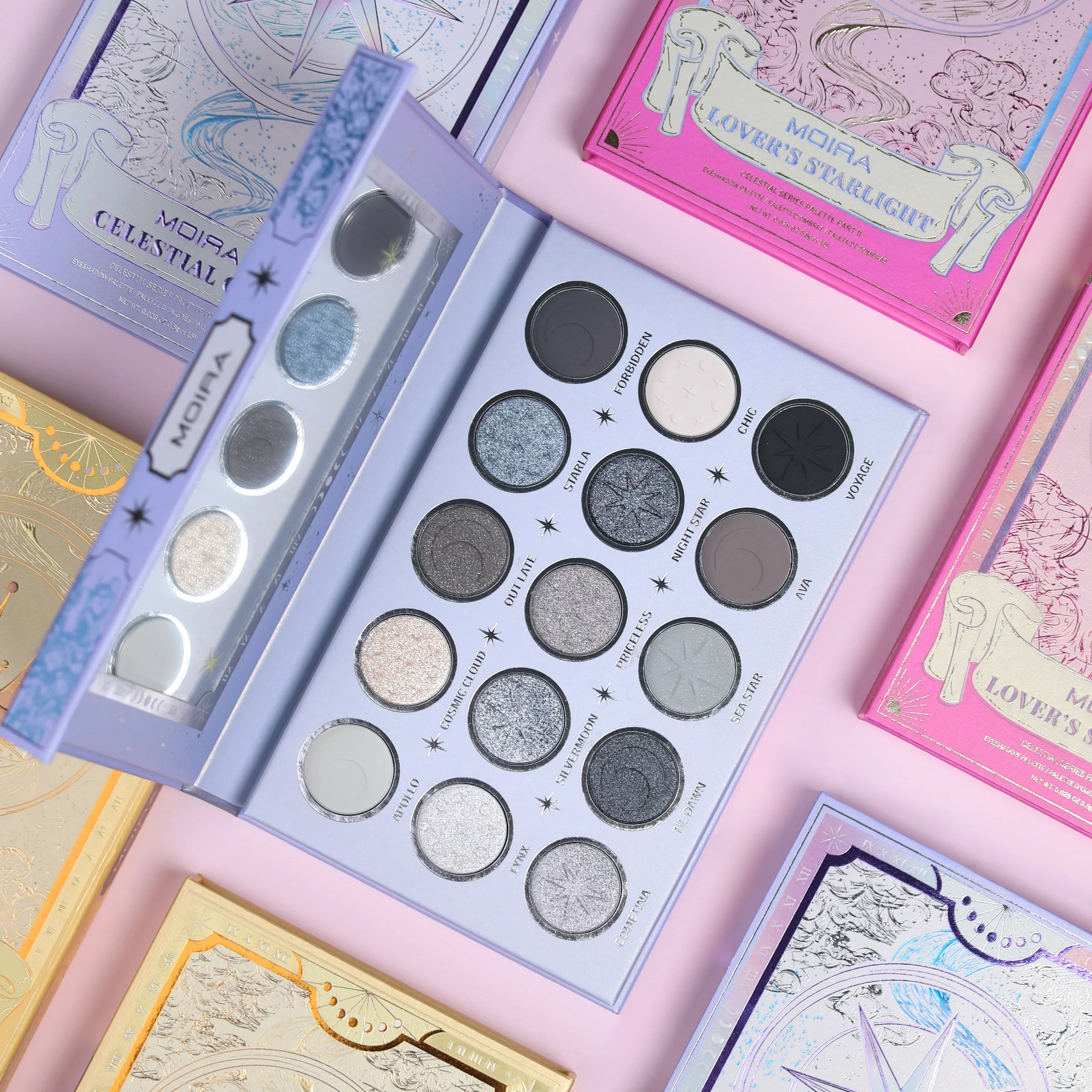 Moira Celestial Chic Eyeshadow Palette (obrázok 4)