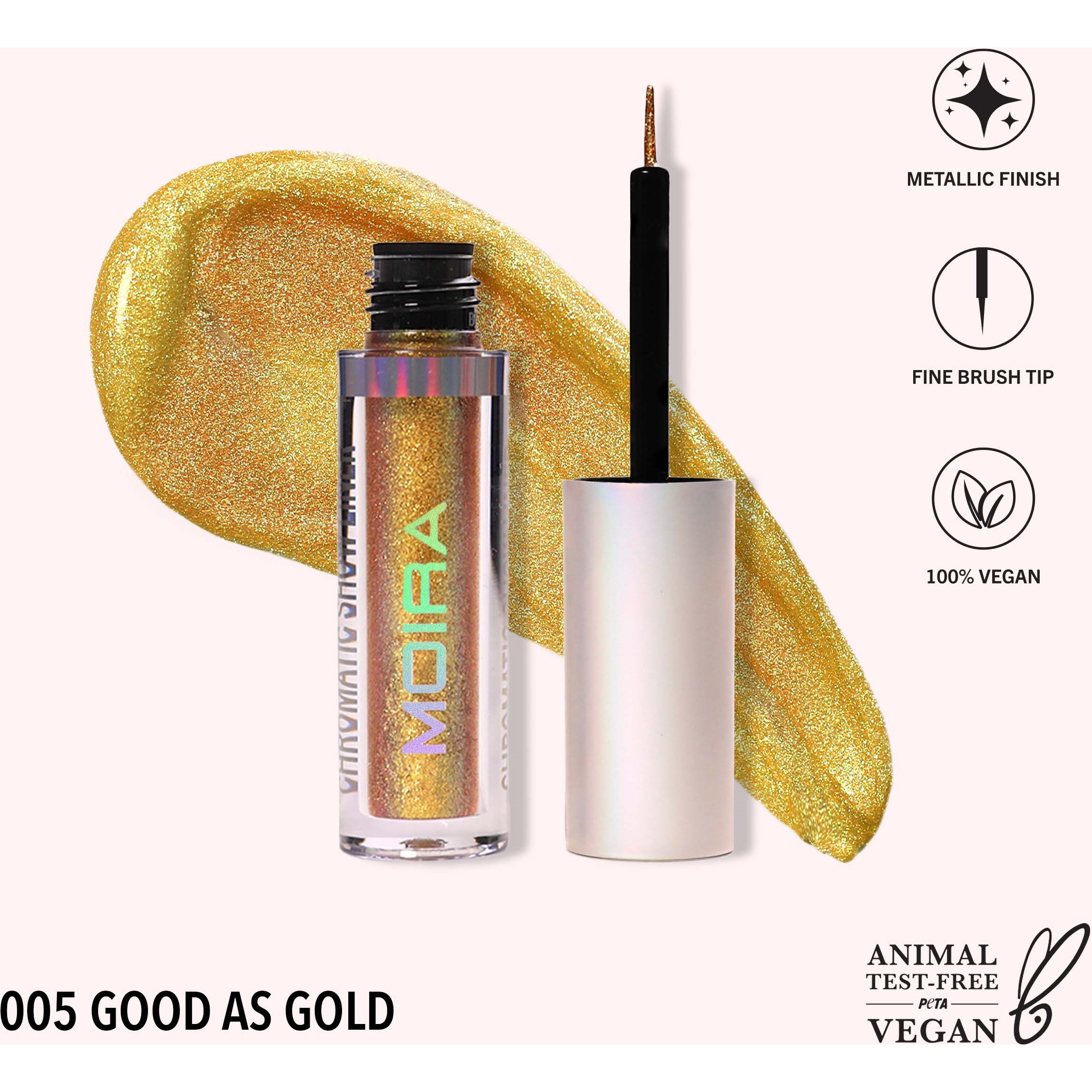 Moira Chromatic Show Liner 005 Good As Gold (obrázok 4)