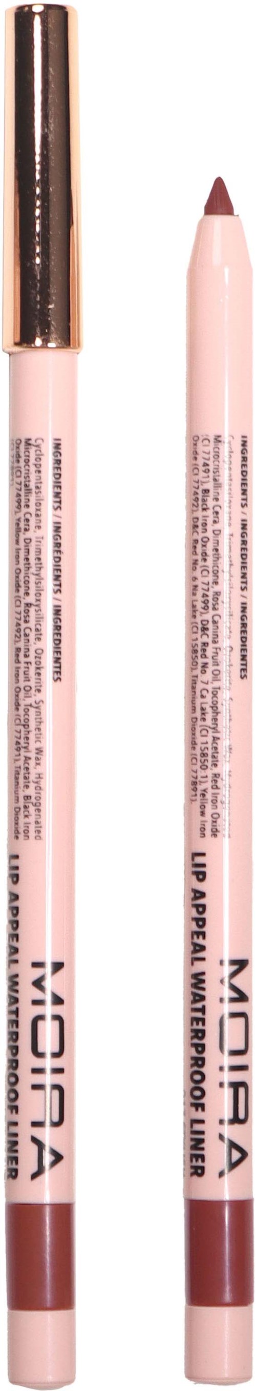 Moira Lip Appeal Waterproof Liner 009 Sadie