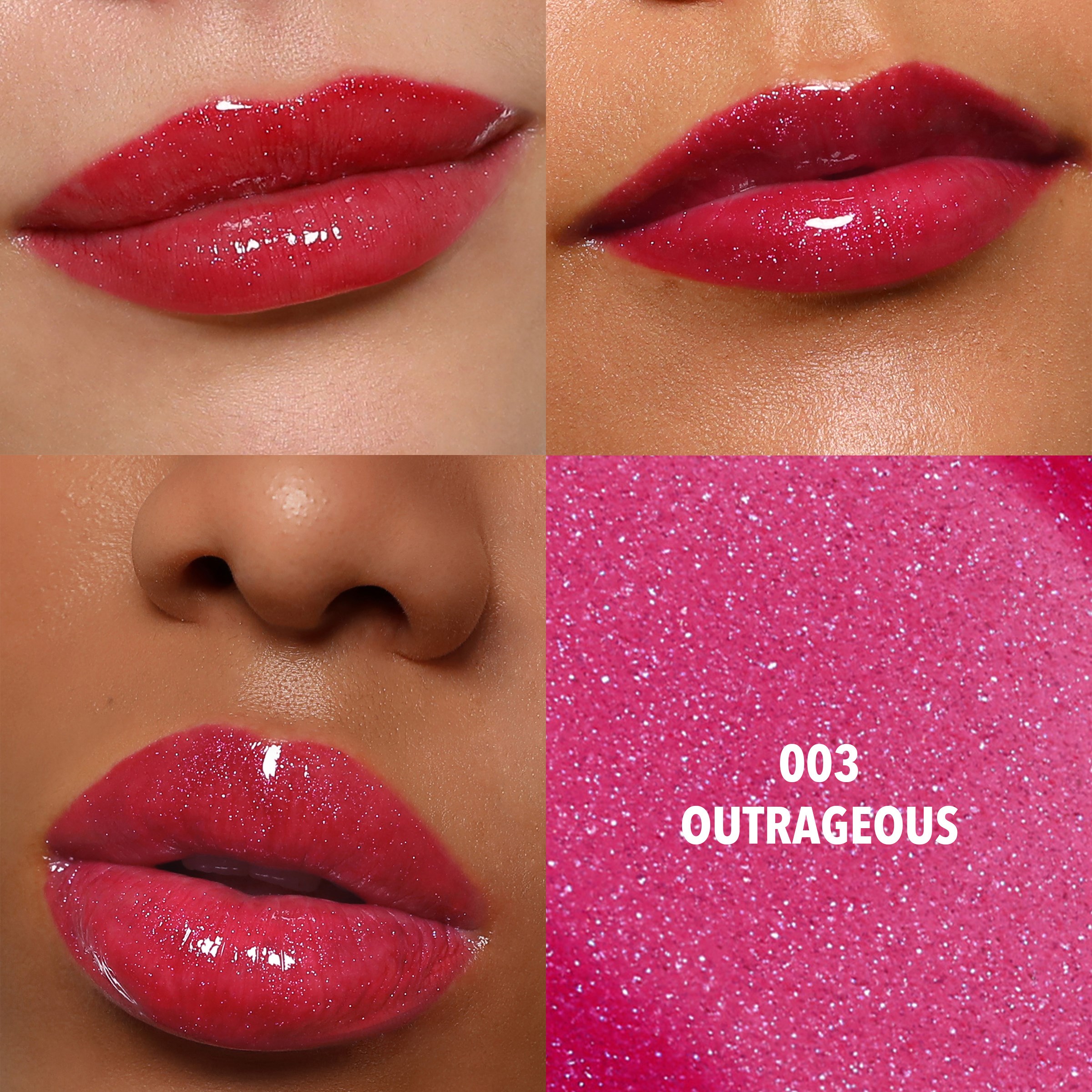Moira Starshine Lip Gloss 003 Outrageous (obrázok 4)