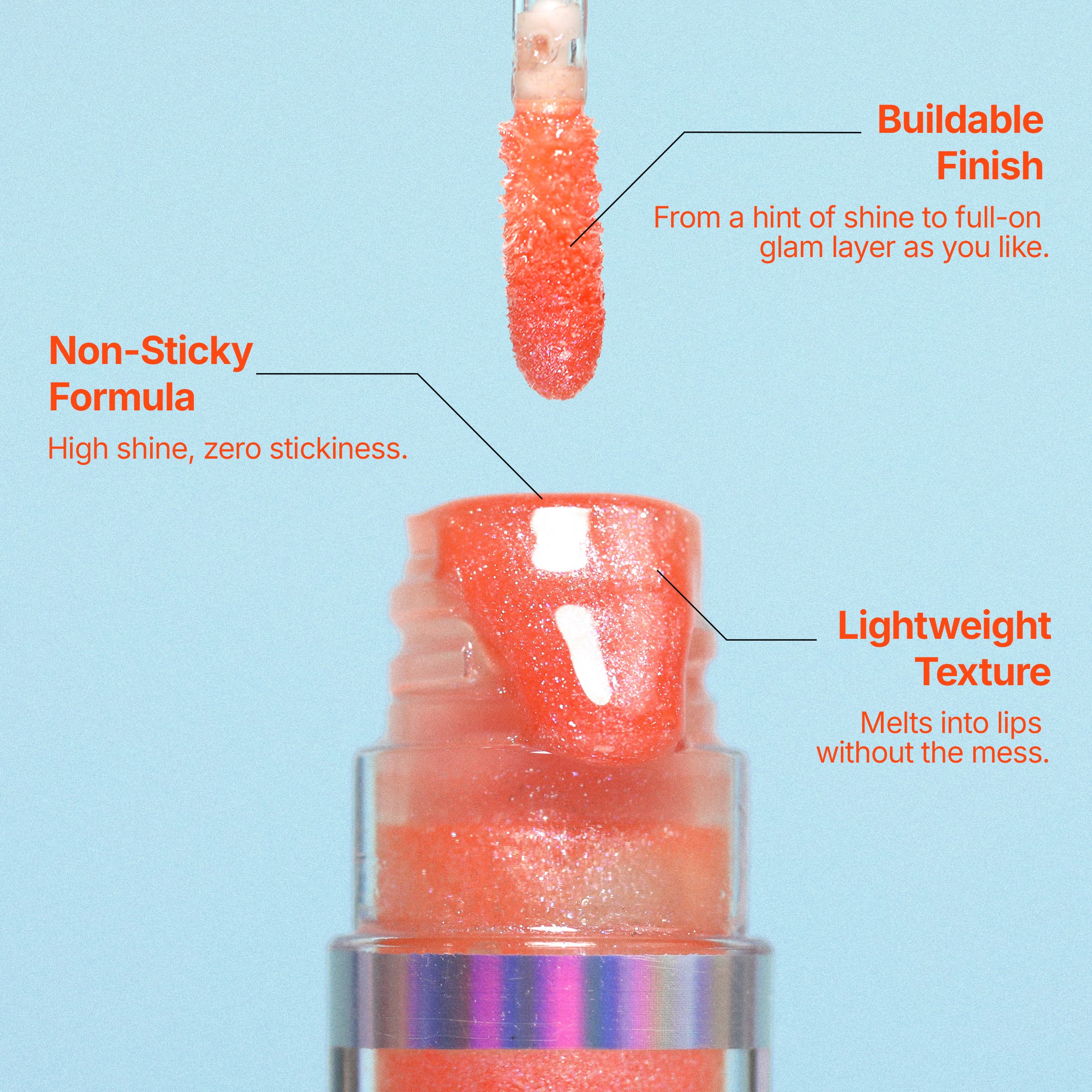 Moira Starshine Lip Gloss 003 Outrageous (obrázok 6)