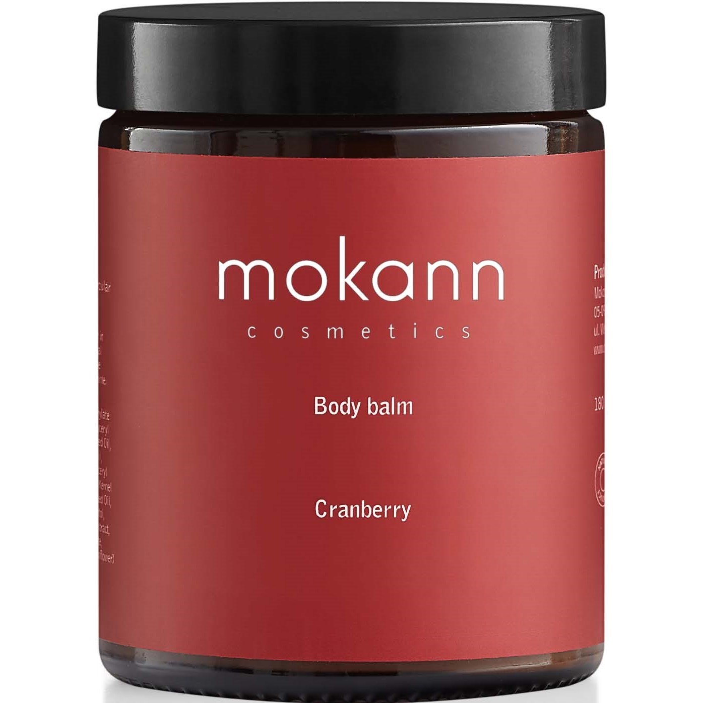 Mokann Cranberry Body Balm 180 ml