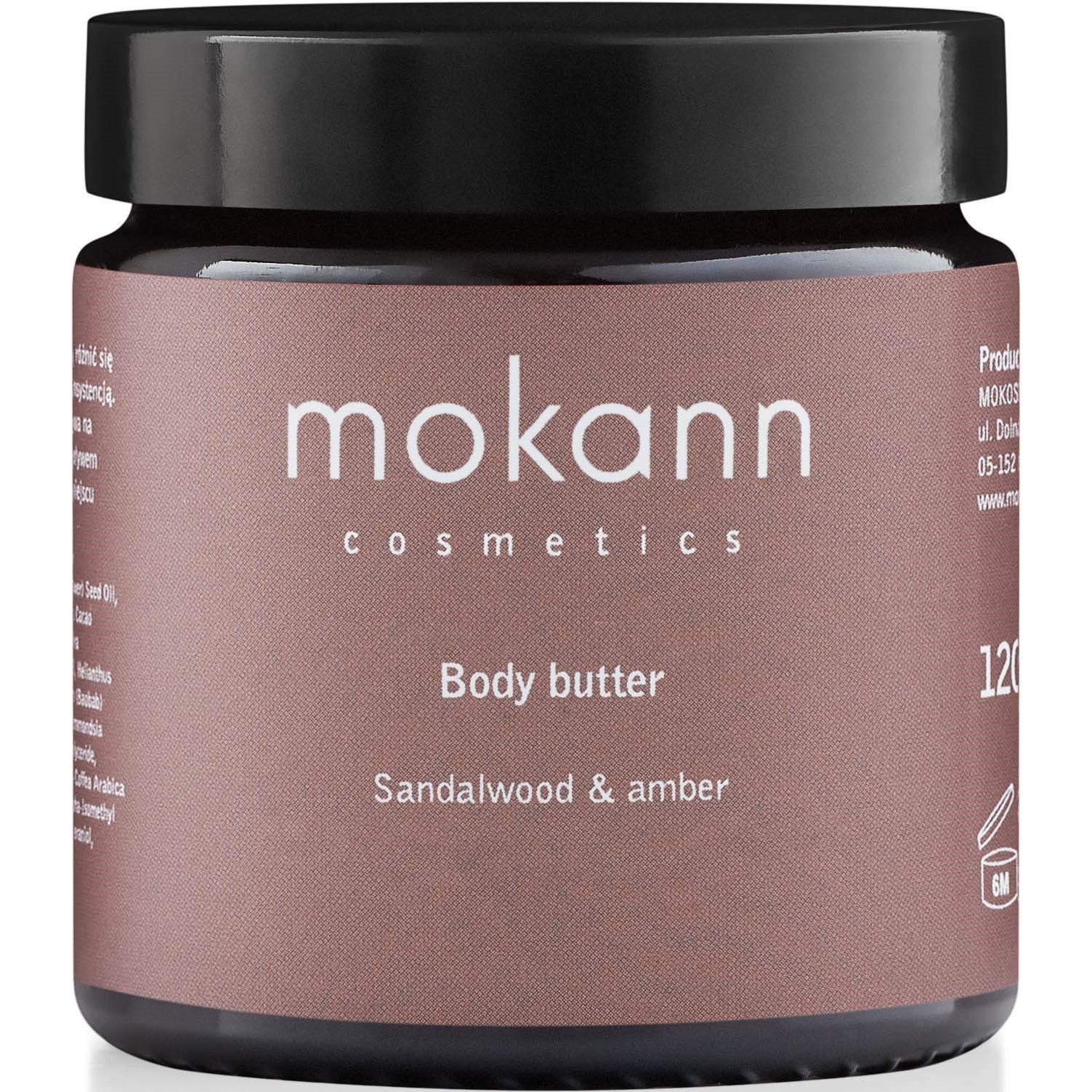 Mokann Sandalwood & Amber Body Butter 120 ml