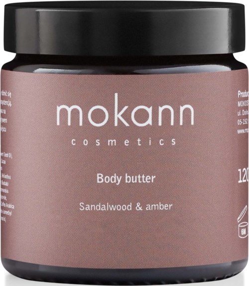 Mokann Sandalwood & Amber Body Butter 120 ml