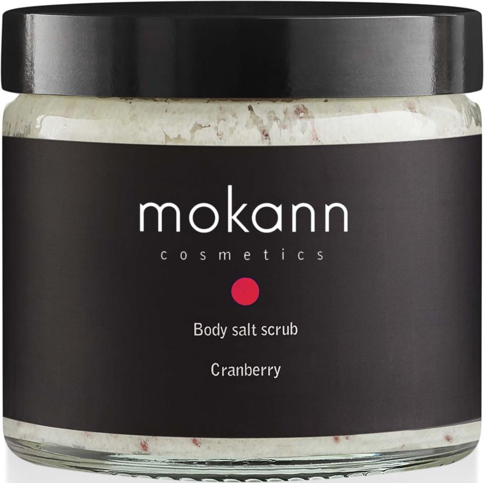 MOKANN COSMETICS Body salt scrub Cranberry 300 g
