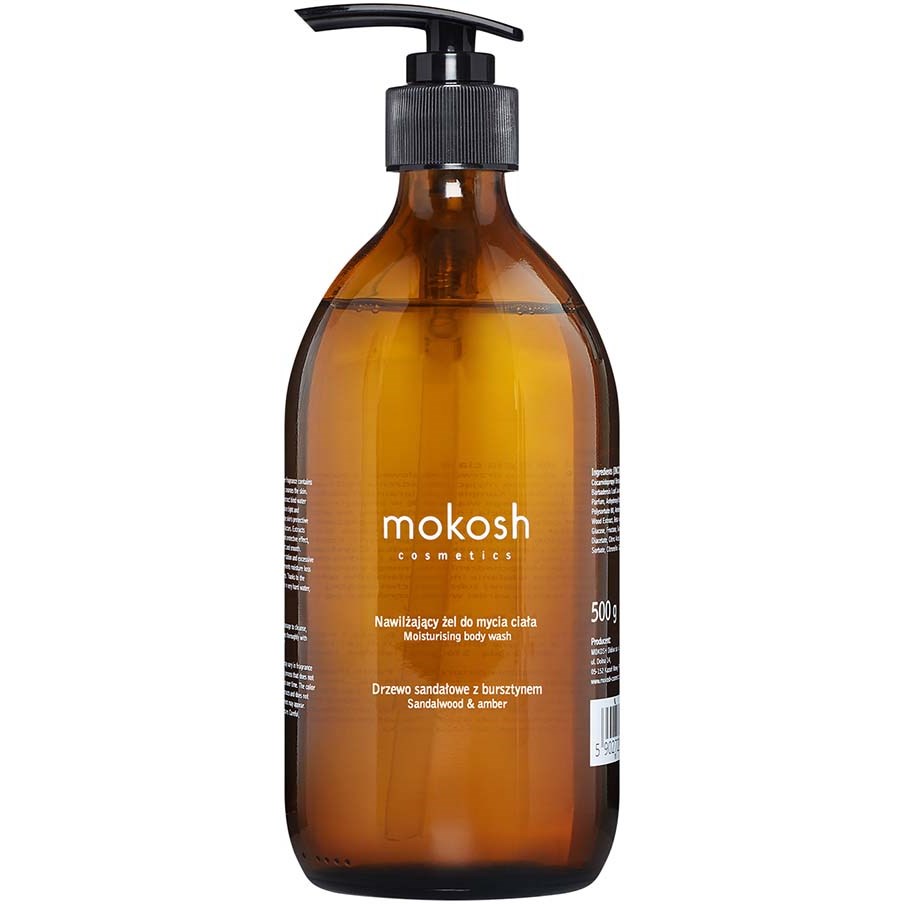 Mokosh Sandalwood & Amber Moisturizing Body Wash - żel do mycia ciała