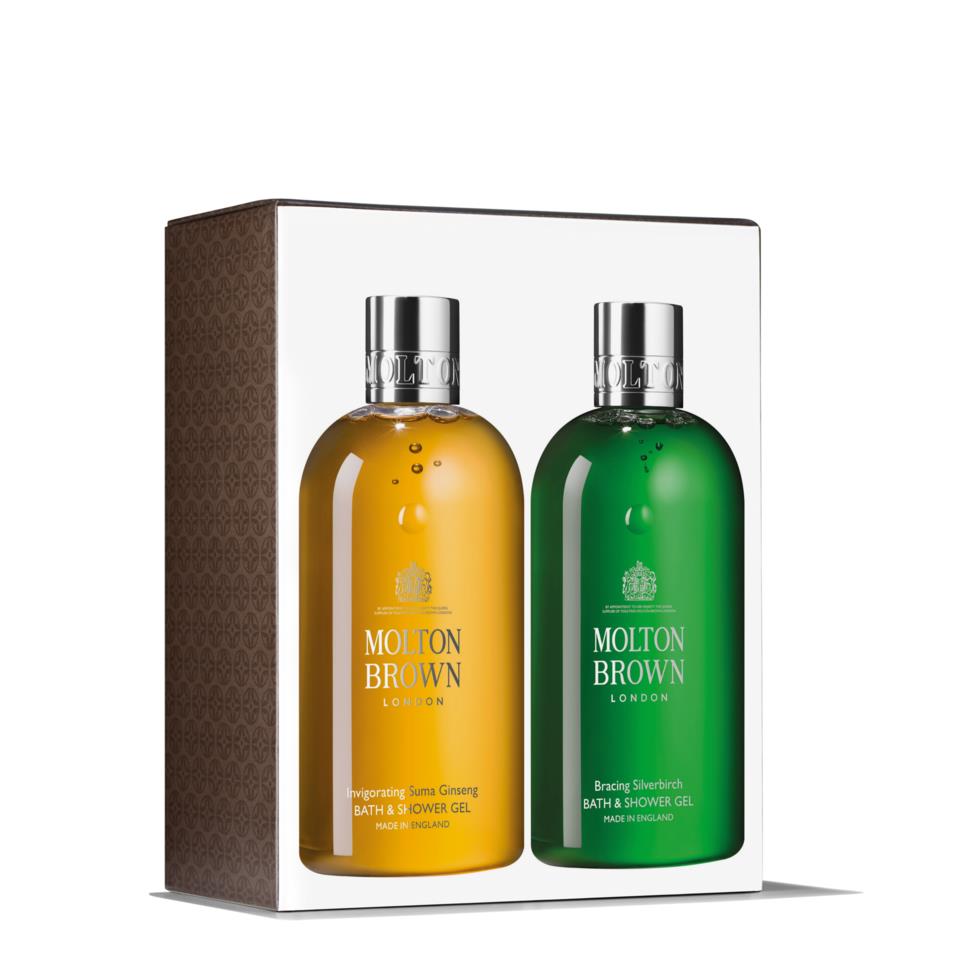 Molton Brown Body Wash Woody Collection Duo