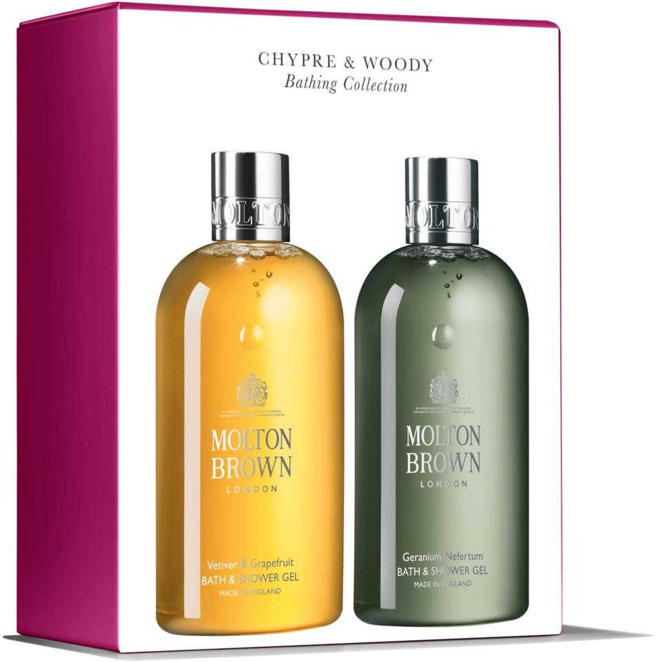 Molton Brown Chypre & Woody Bathing Collection