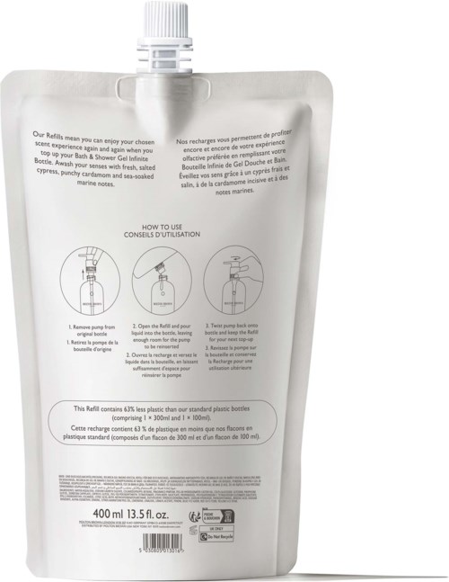 Molton Brown Coastal Cypress & Sea Fennel Bath & Shower Gel Refill 400 ml