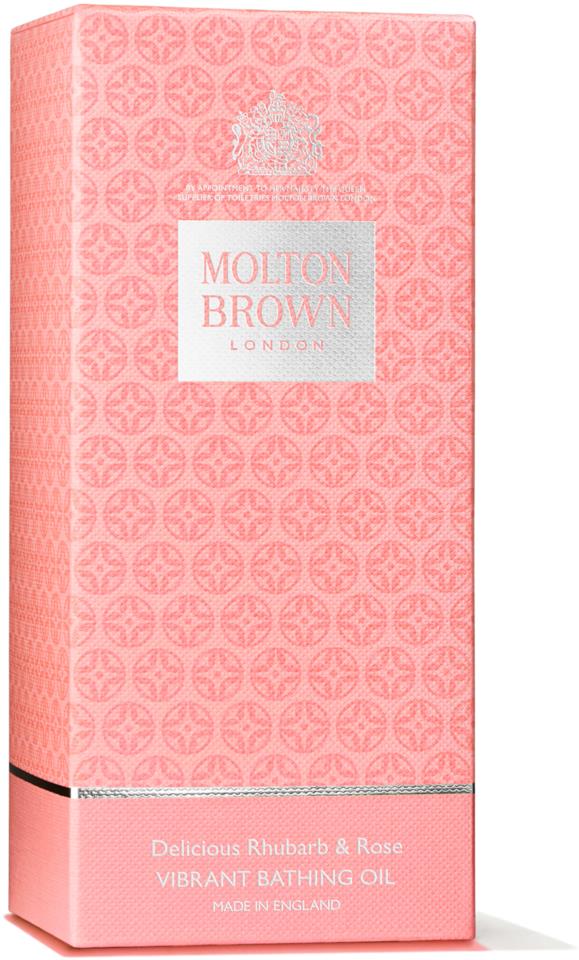 Molton Brown Delicious Rhubarb & Rose Vibrant Bathing Oil 200 ml