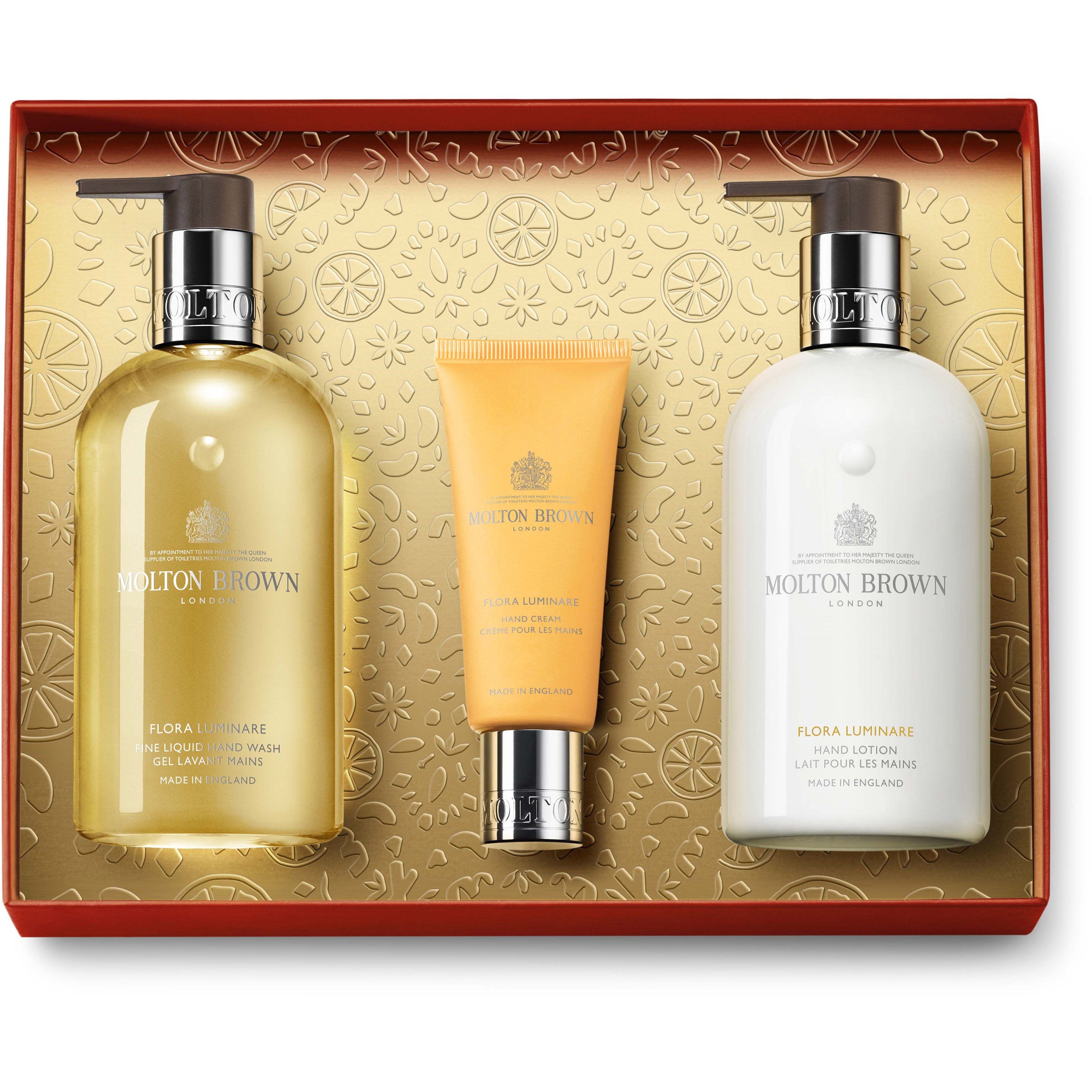 Molton Brown Flora Luminare Hand Trio