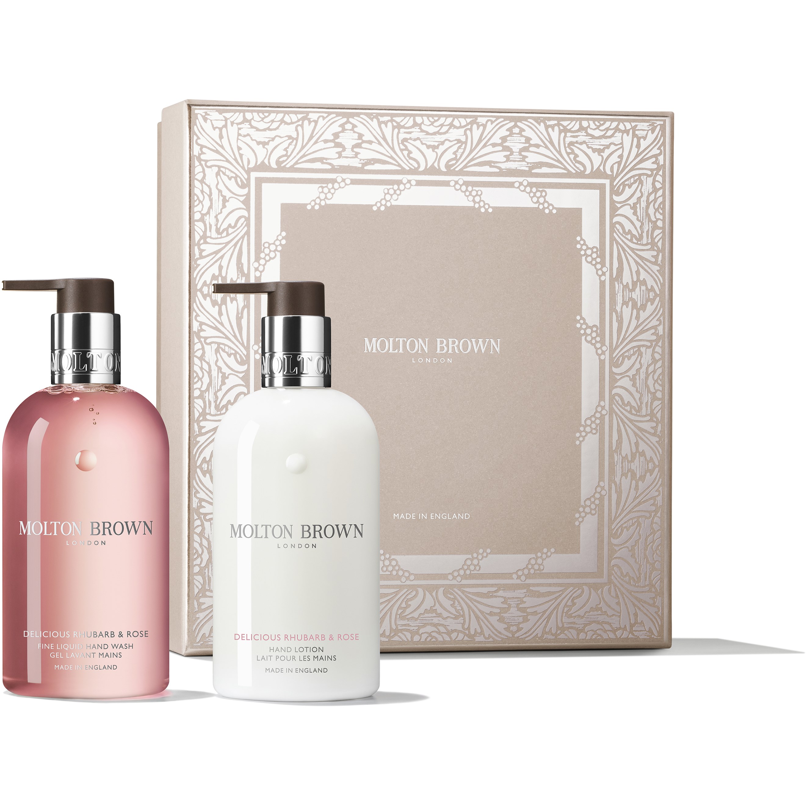 Molton Brown Delicious Rhubarb & Rose Hand Care Collection