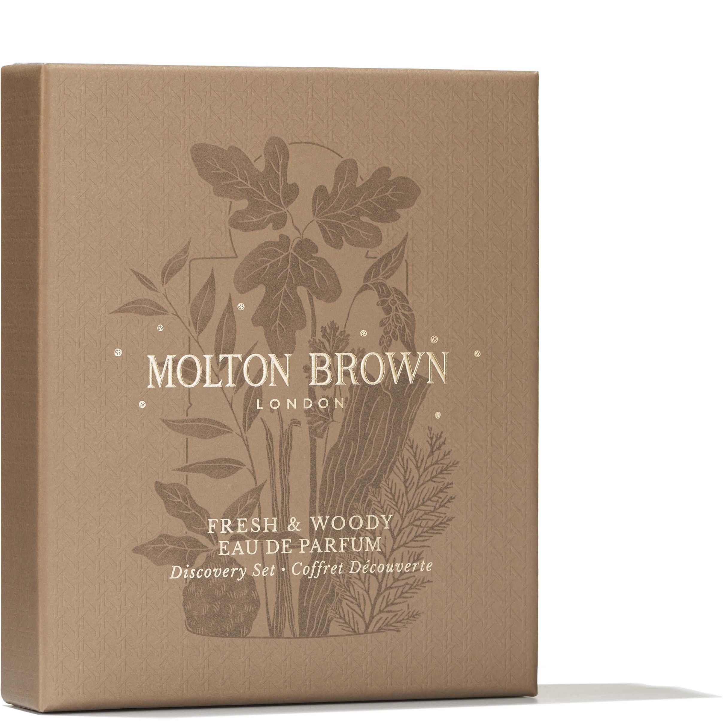 Alternativ bild 1 för Molton Brown Woody & Aromatic Discovery Set Eau de Parfum - 22,5 ml