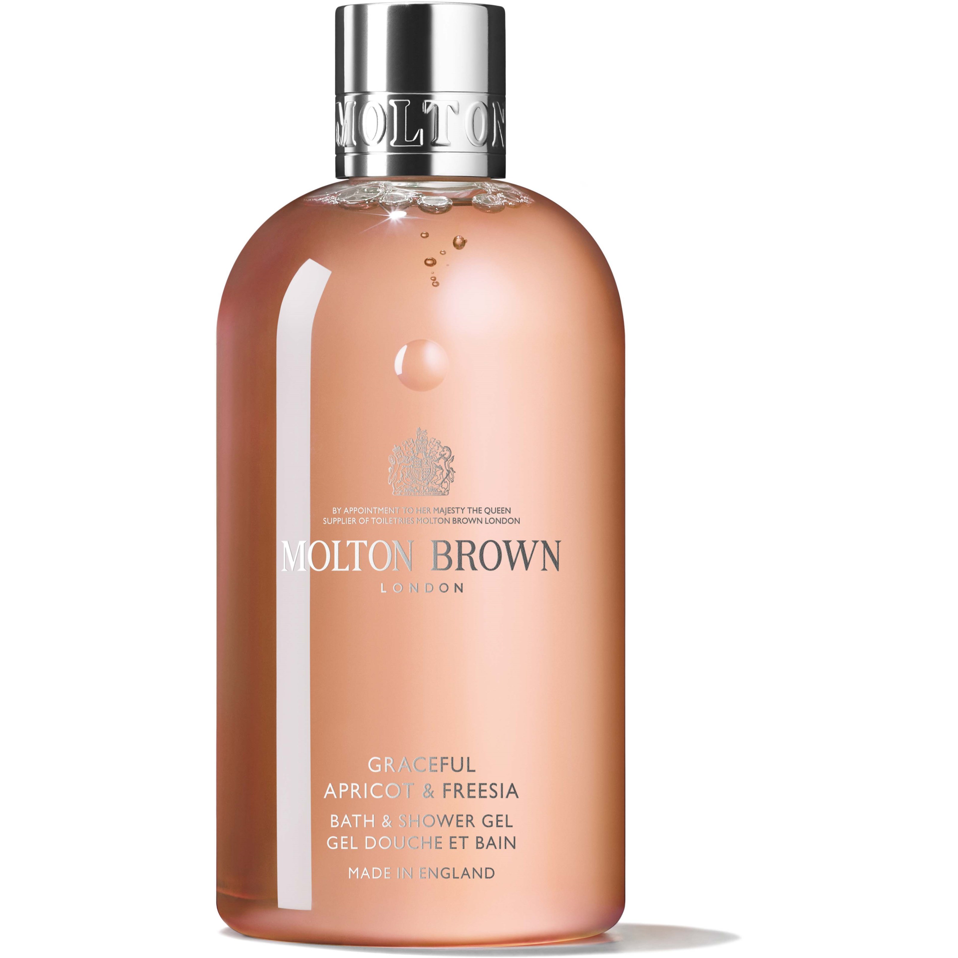 Läs mer om Molton Brown Graceful Apricot & Freesia Bath & Shower Gel 300 ml
