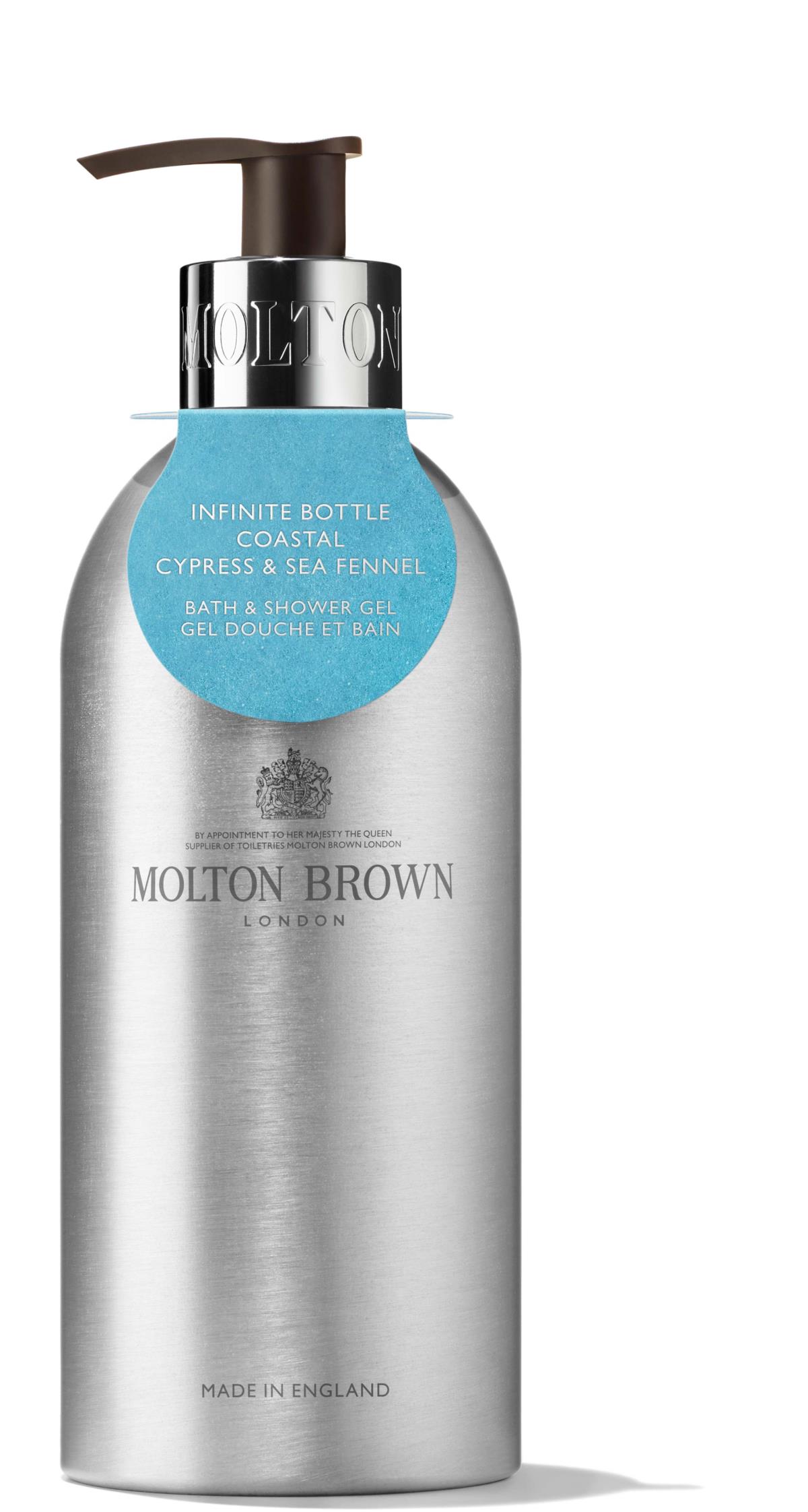 Molton Brown Infinite Bottle Coastal Cypress & Sea Fennel Bath & Shower ...