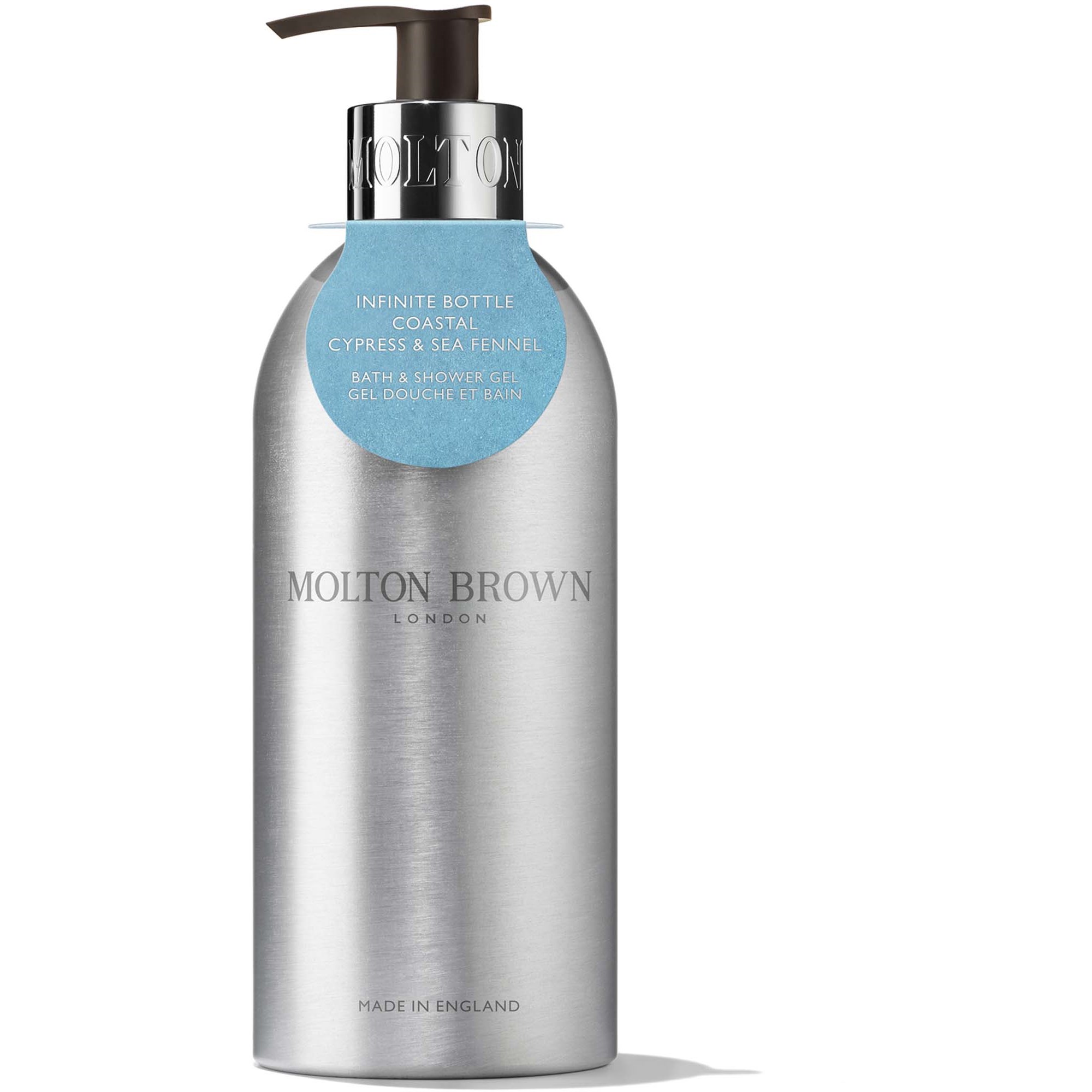 Molton Brown Infinite Bottle Coastal Cypress & Sea Fennel Bath & Shower Gel 400 ml