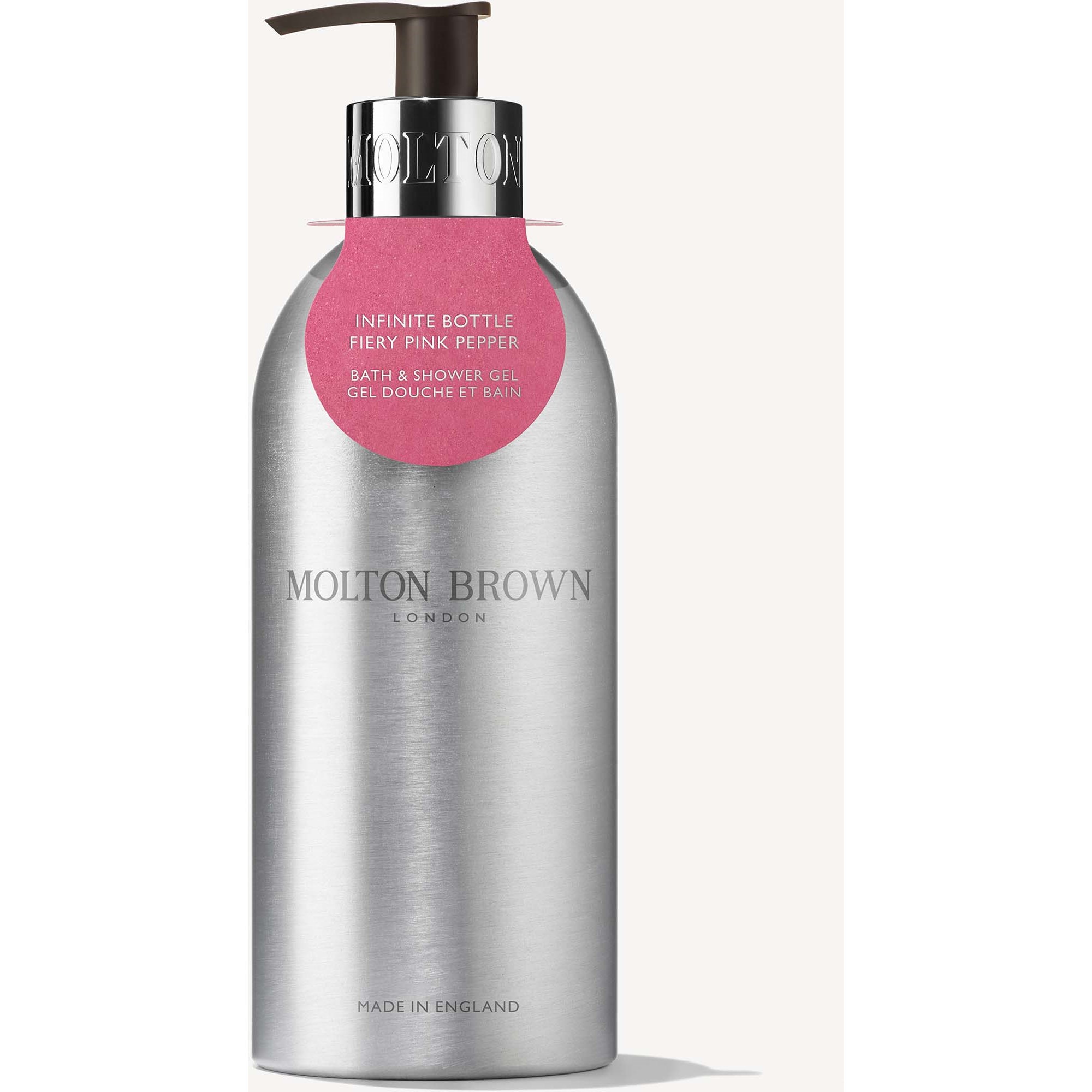 Molton Brown Infinite Bottle Fiery Pink Pepper Bath & Shower Gel billede