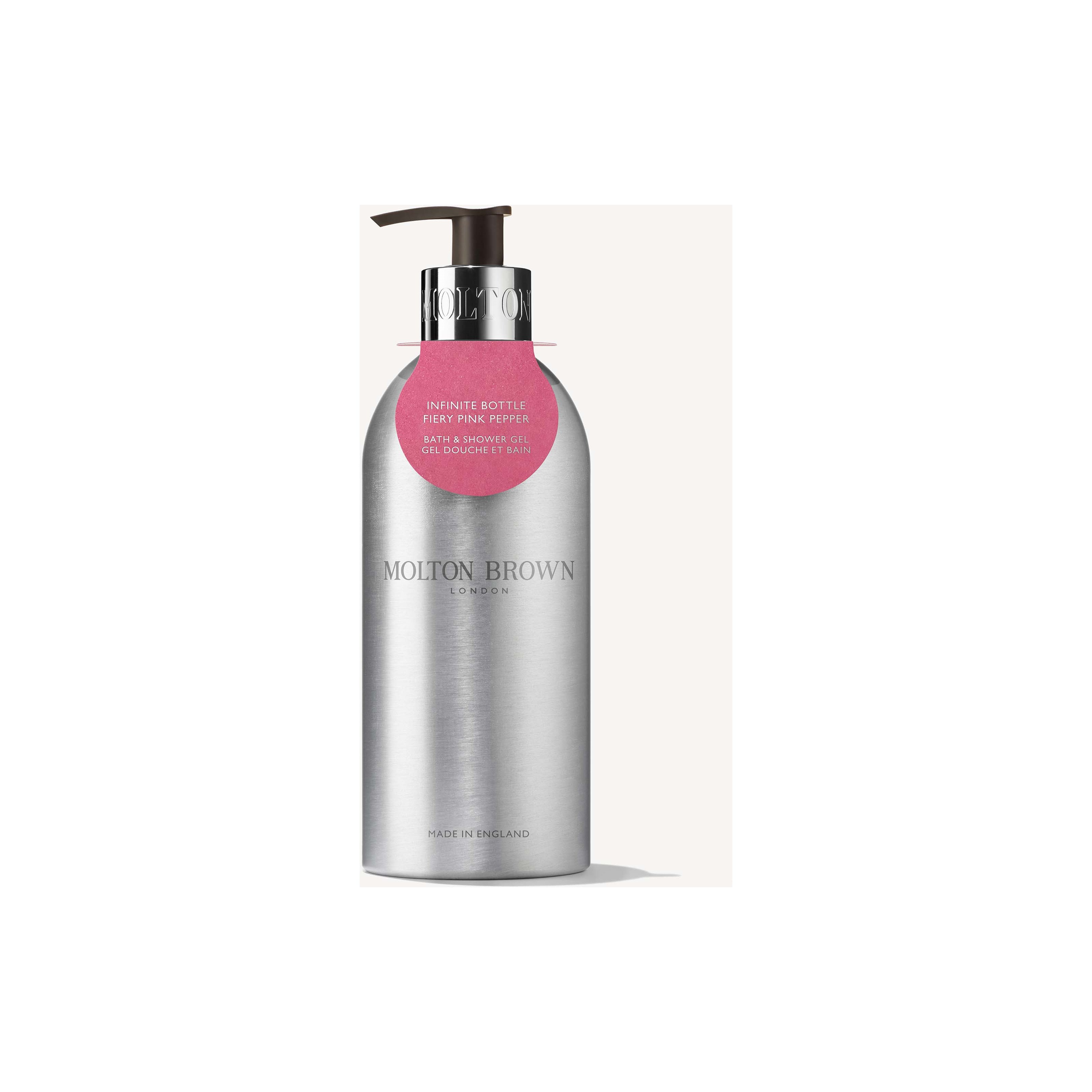 Molton Brown Infinite Bottle Fiery Pink Pepper Bath & Shower Gel