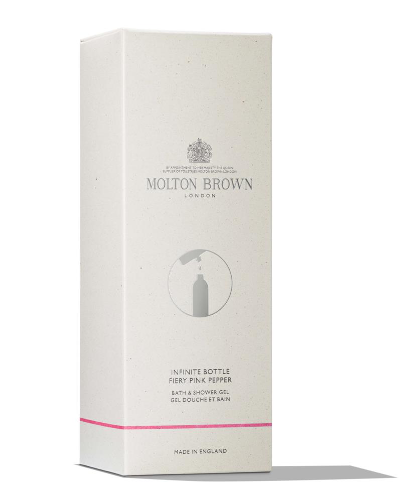 Molton Brown Infinite Bottle Fiery Pink Pepper Bath & Shower Gel 400 ml