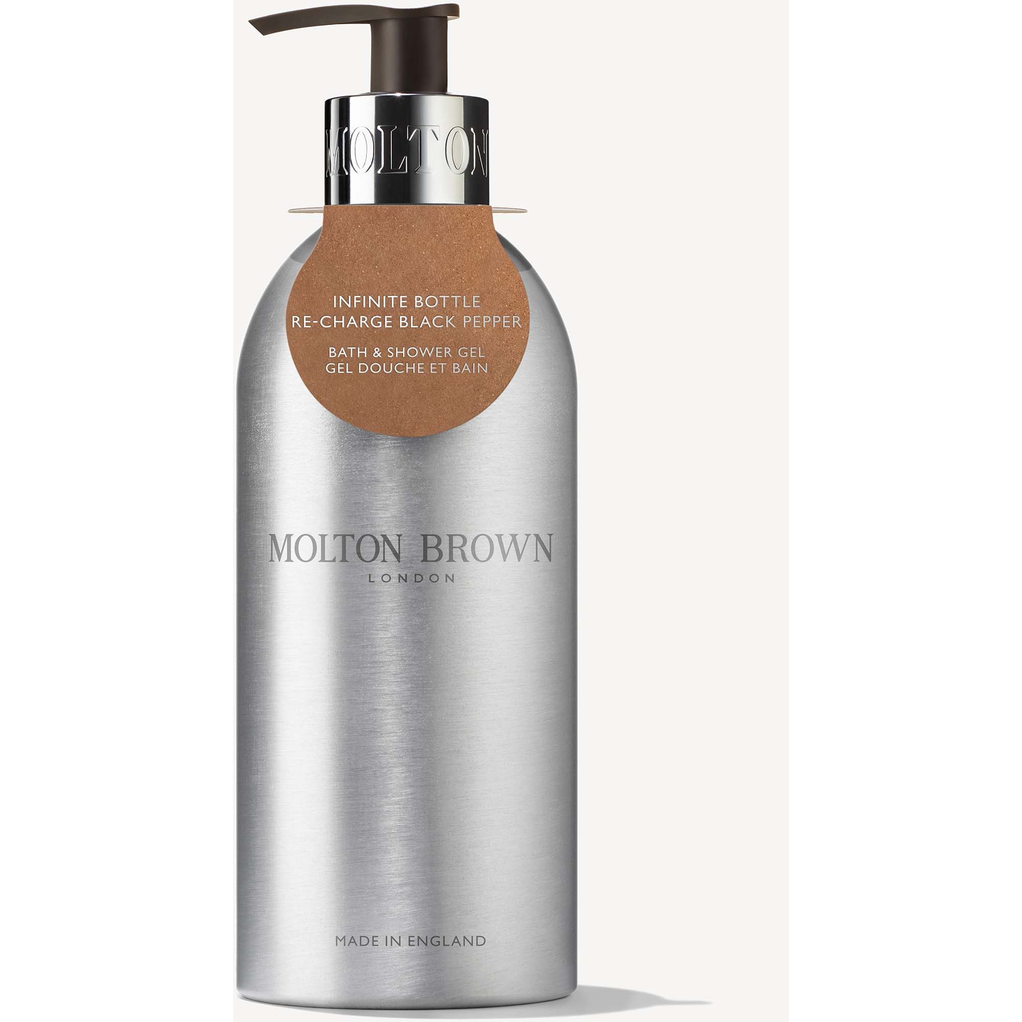Molton Brown Infinite Bottle Re-charge Black Pepper Bath & Shower billede