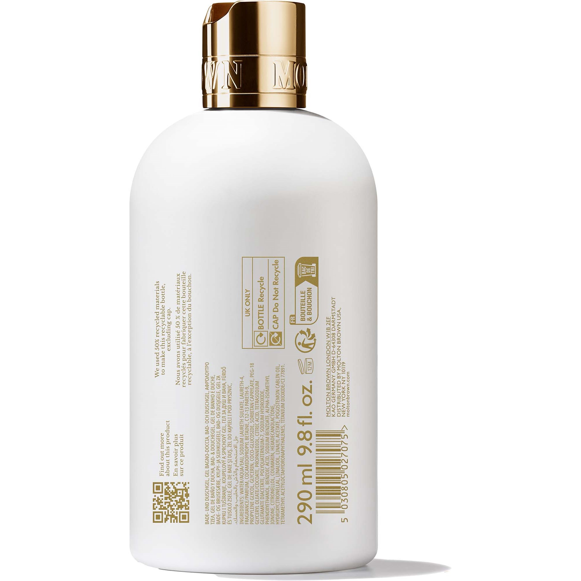 Alternativ bild 1 för Molton Brown Milk Musk Bath & Shower Gel 300 ml