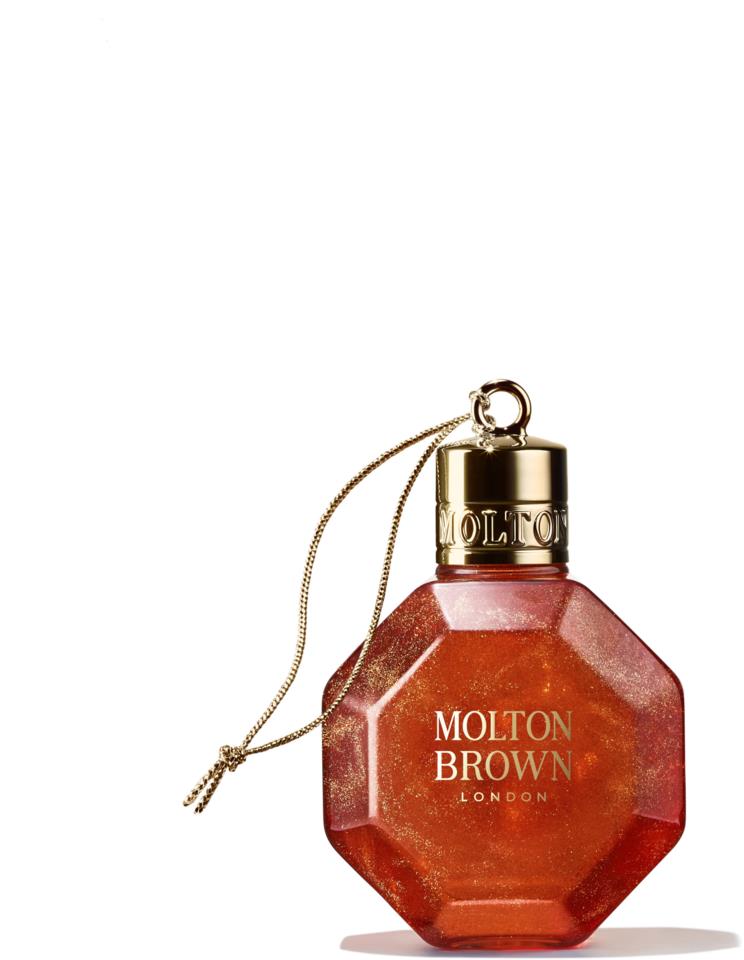 Molton Brown New Marvellous Mandarin & Spice Bath & Shower Gel Festive Bauble 75  ml