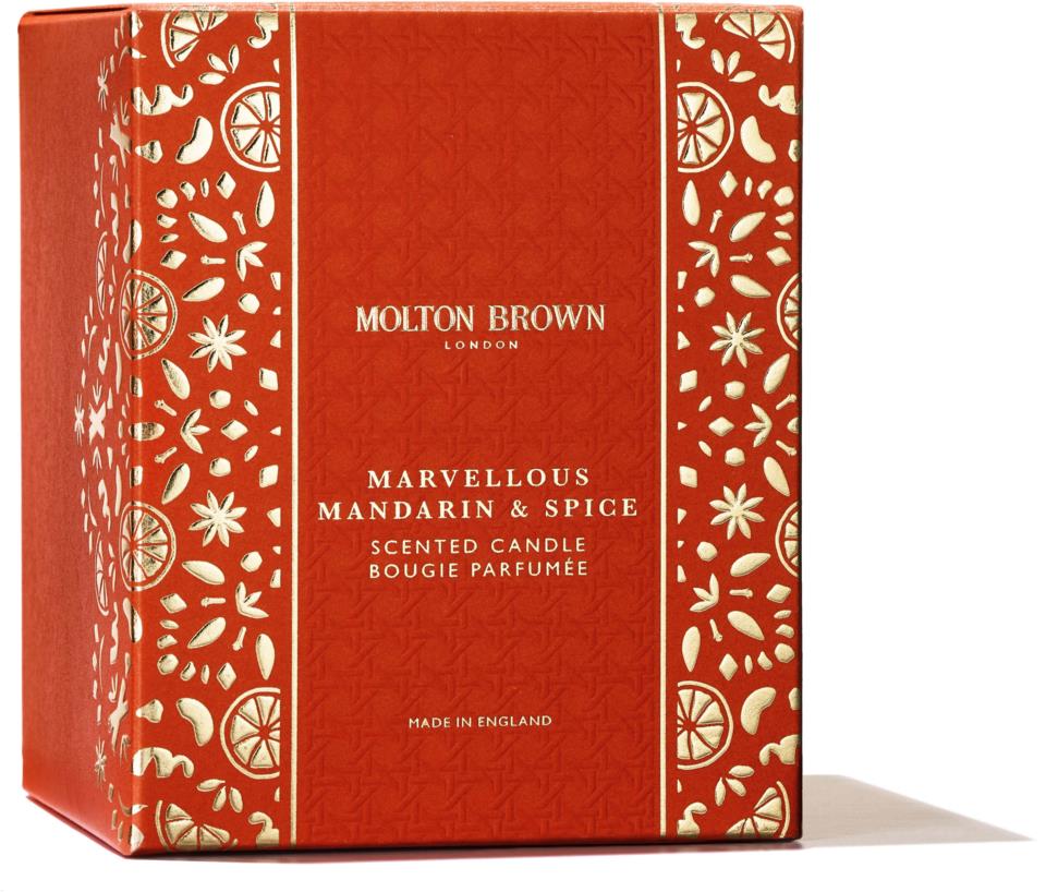 Molton Brown New Marvellous Mandarin & Spice Single Wick Candle 190  g