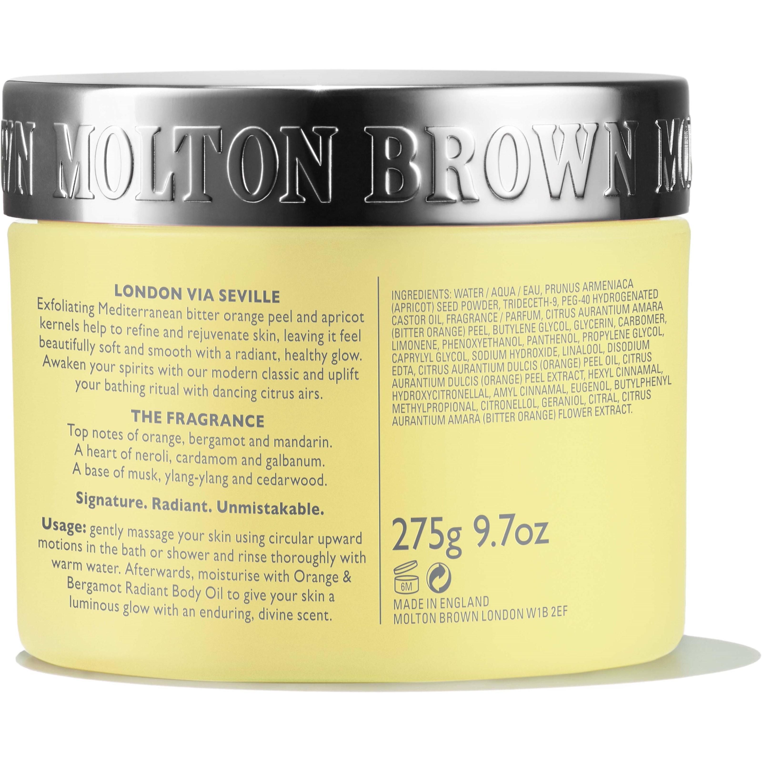 Alternativ bild 1 för Molton Brown Orange & Bergamot Radiant Body Polisher 275 g