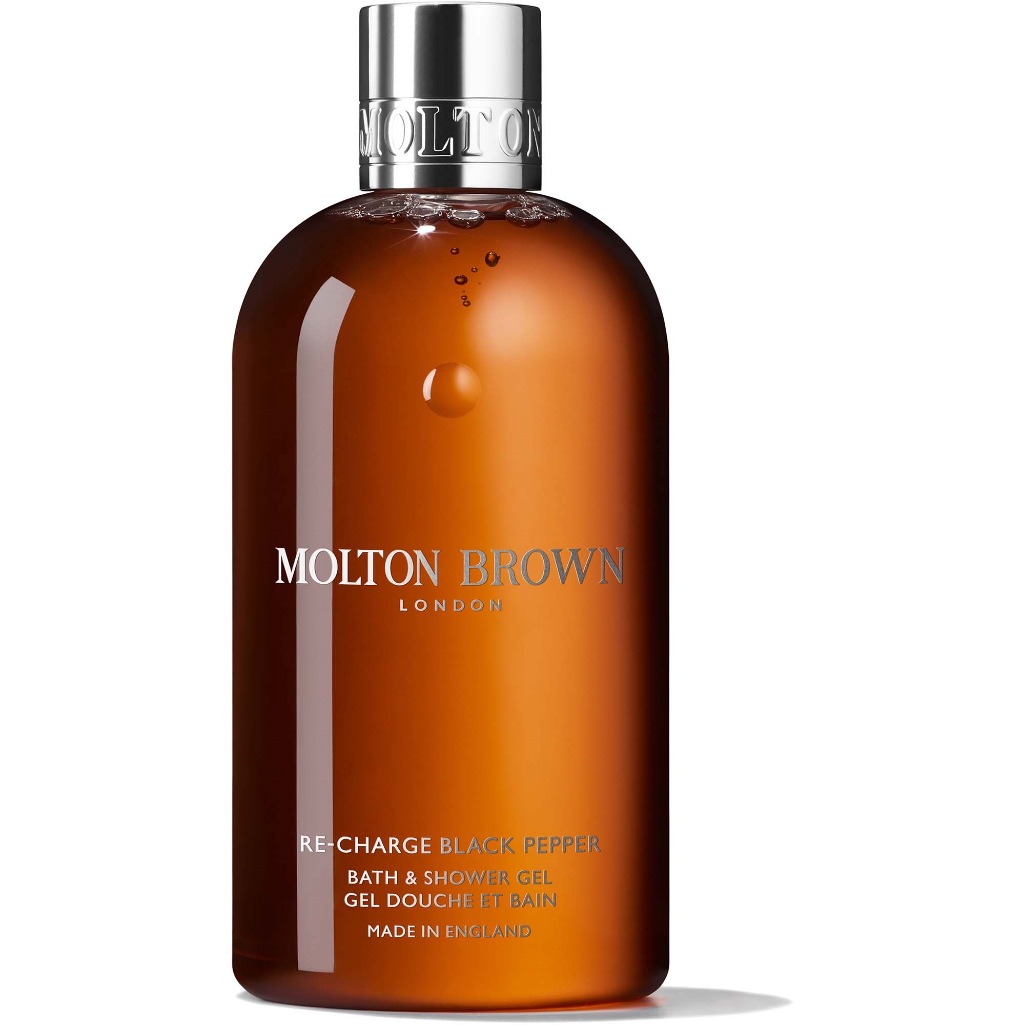 Molton Brown Re-Charge Black Pepper Bath & Shower Gel 300 ml billede