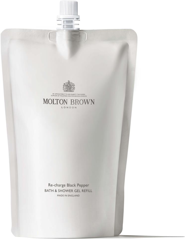 Molton Brown Re-charge Black Pepper Bath & Shower Gel Refill 400 ml