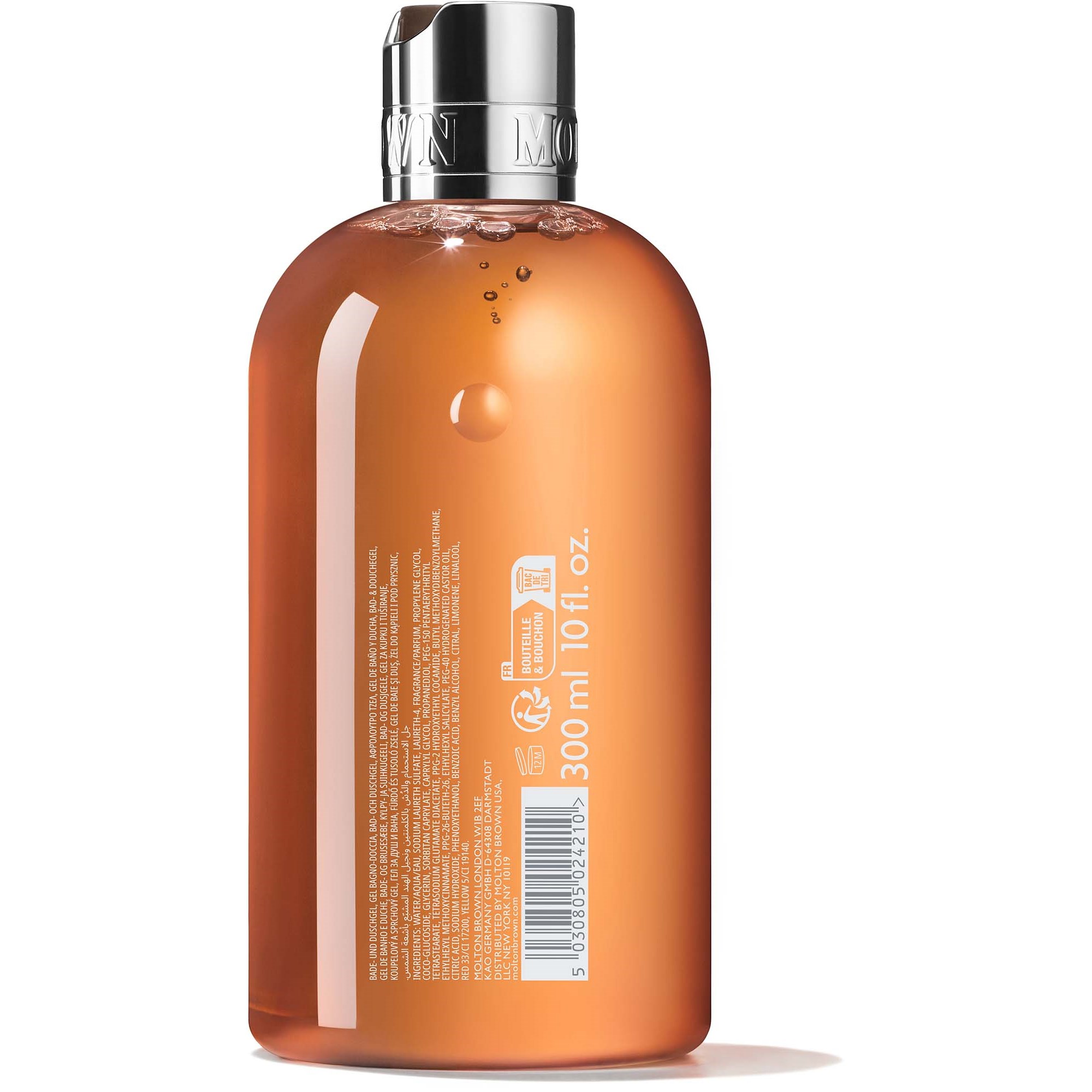 Alternativ bild 1 för Molton Brown Sunlit Clementine & Vetiver Bath & Shower Gel 300 ml