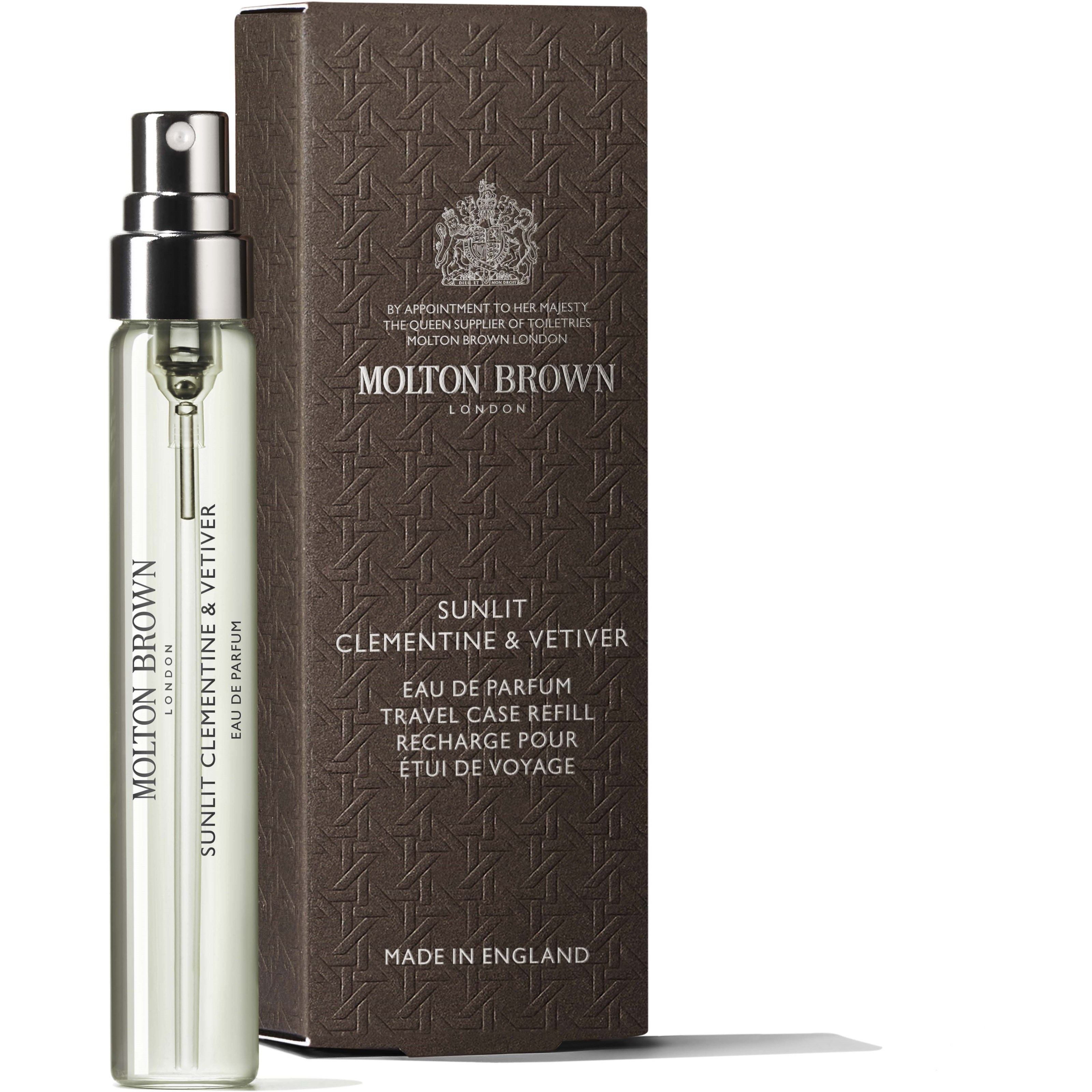 Molton Brown Sunlit Clementine & Vetiver Eau de Parfum Travel Cas