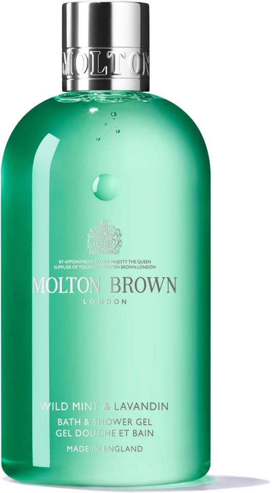 Molton Brown Wild Mint & Lavandin Bath & Shower Gel 300 ml