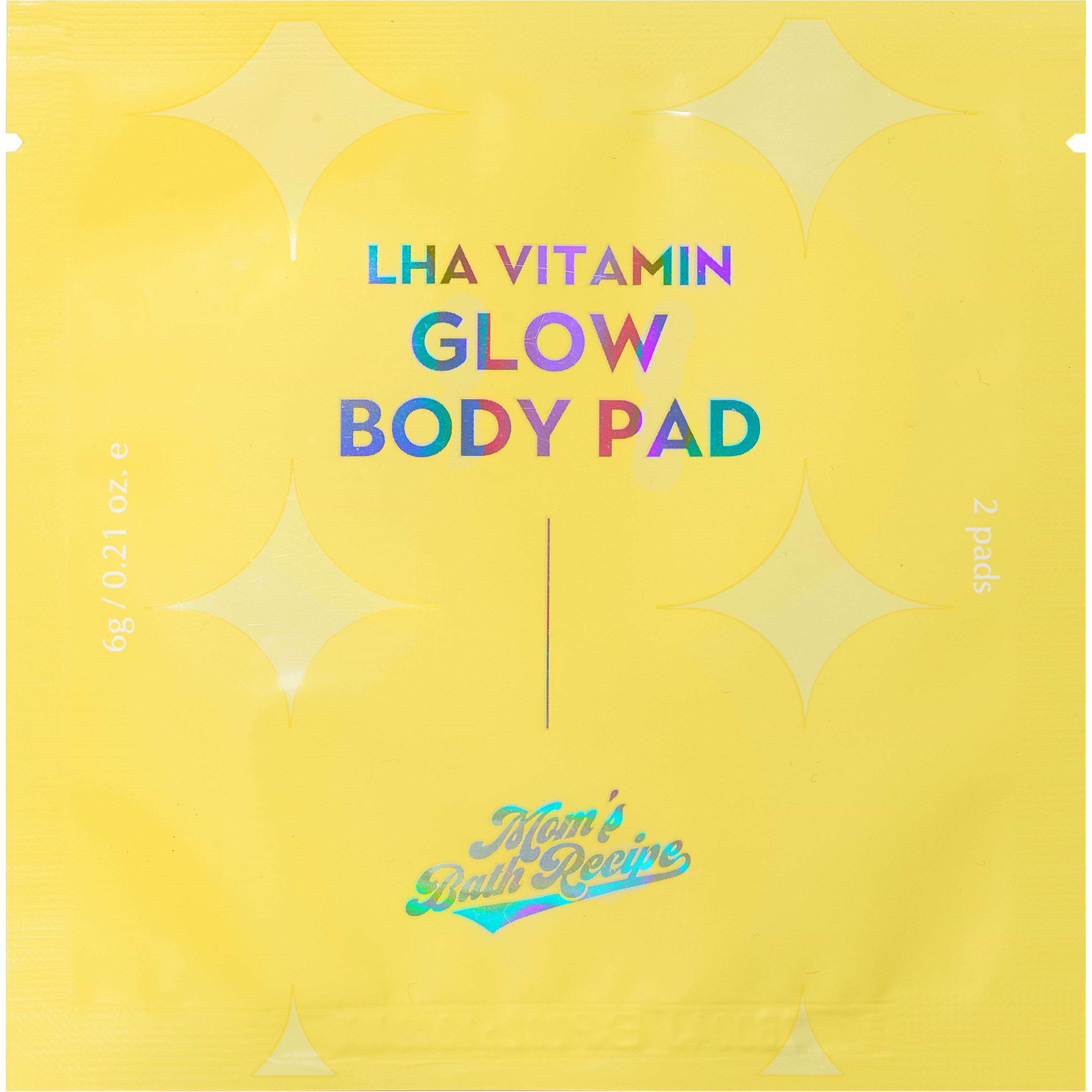Mom's Bath Recipe LHA Vitam Glow Peeling Pad 2 stk