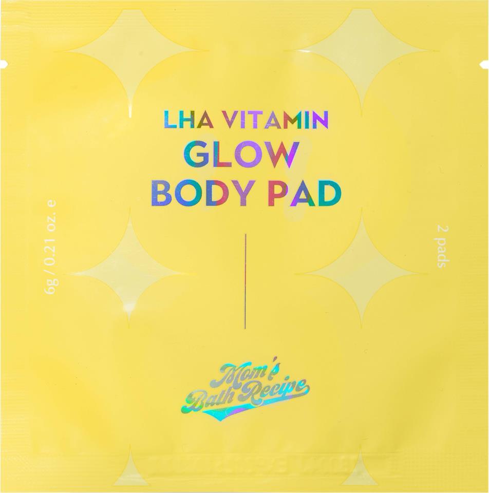 Mom's Bath Recipe LHA Vitam Glow Peeling Pad 2 pcs