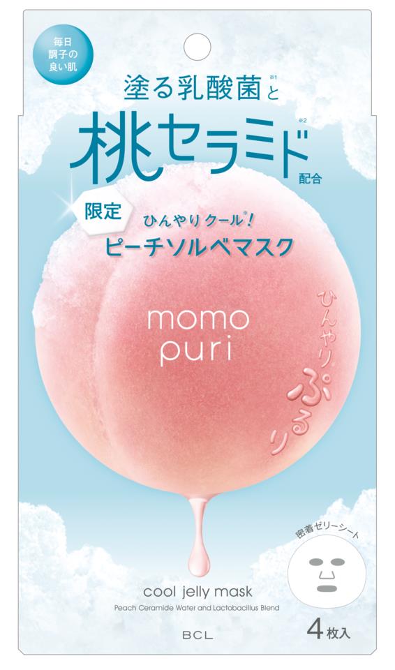Momopuri Jelly Mask Cool 4 x 22ml