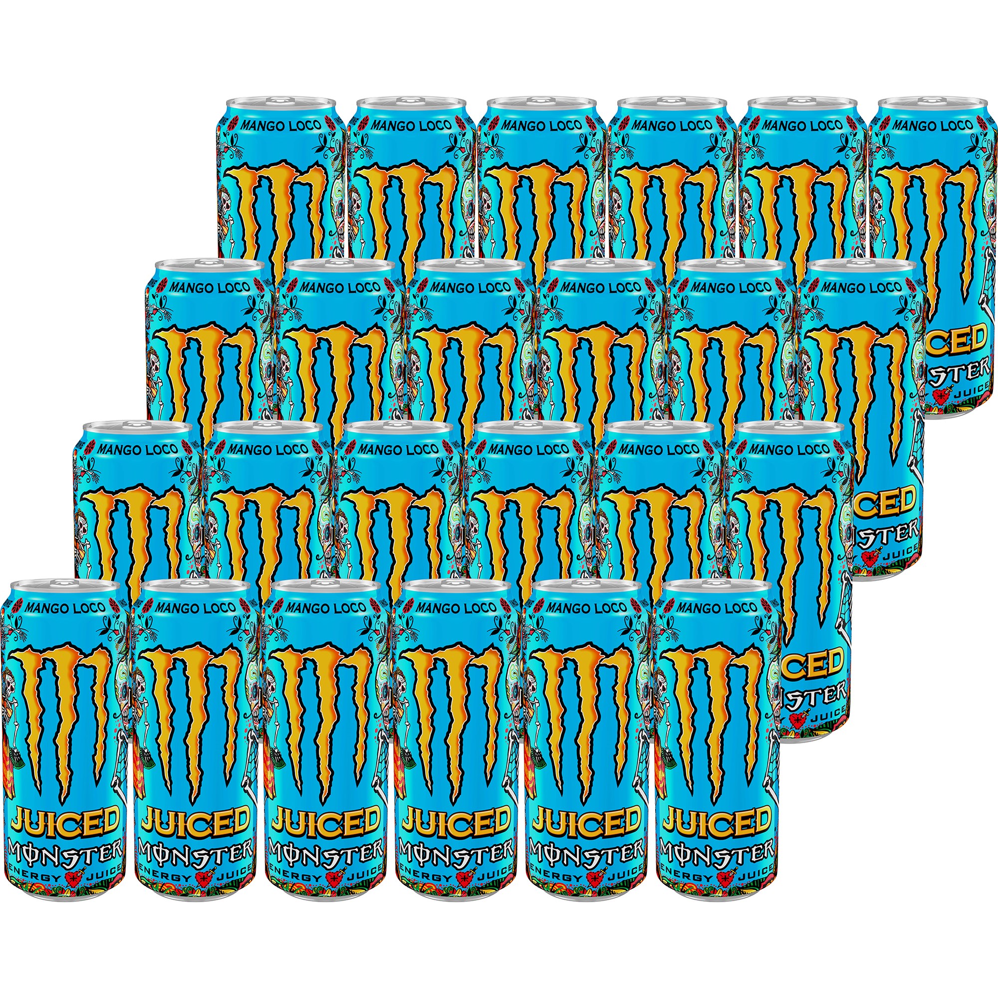 Läs mer om Monster Energy Juiced Mango Loco 24 x 50cl