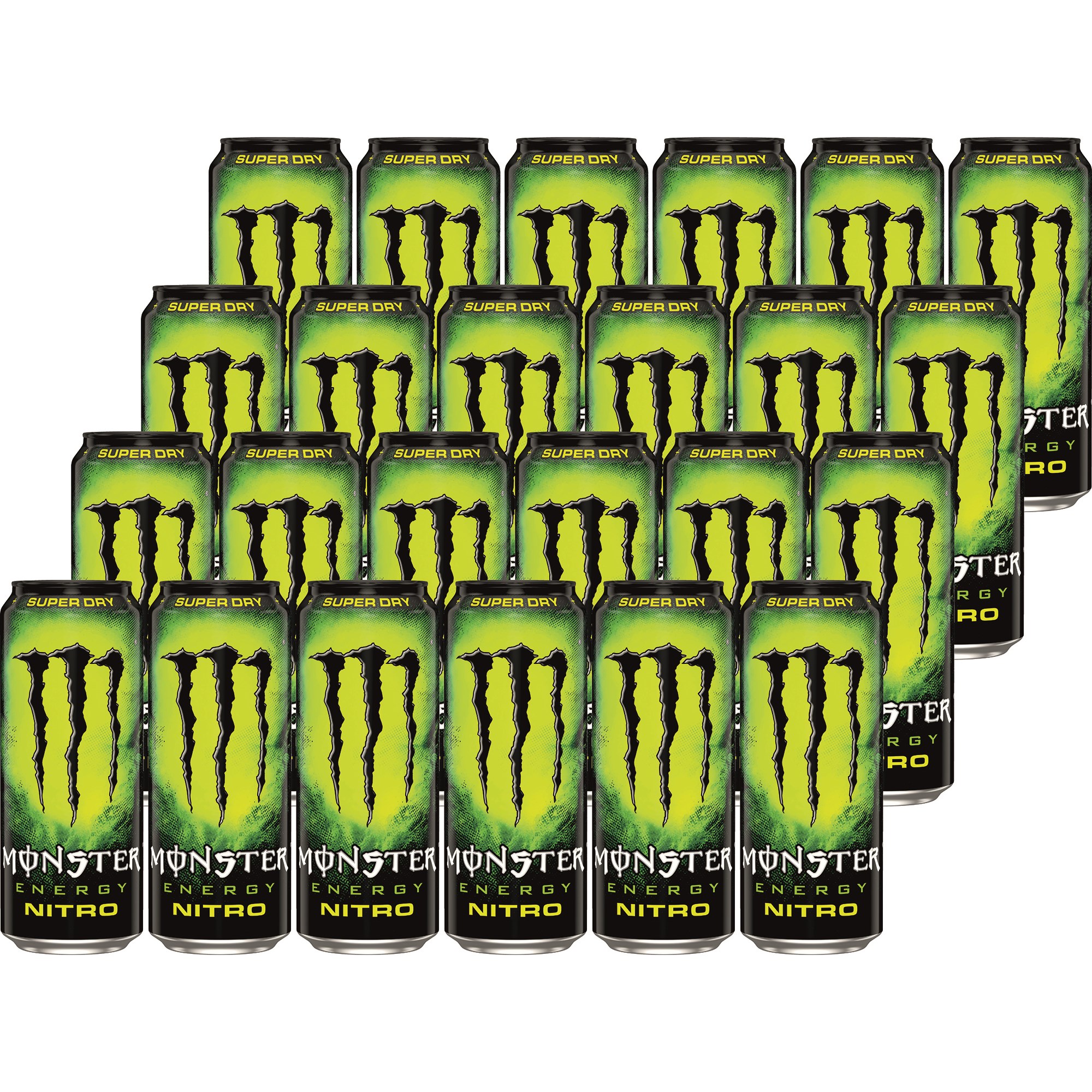 Läs mer om Monster Energy Nitro Super Dry 24 x 50cl