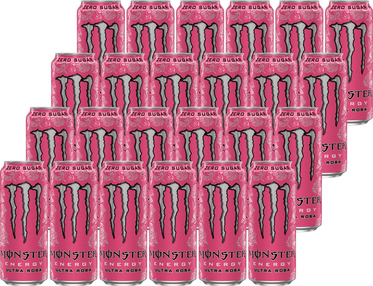 Monster Energy Ultra Rosa Zero Sugar 24 x 50cl | lyko.com