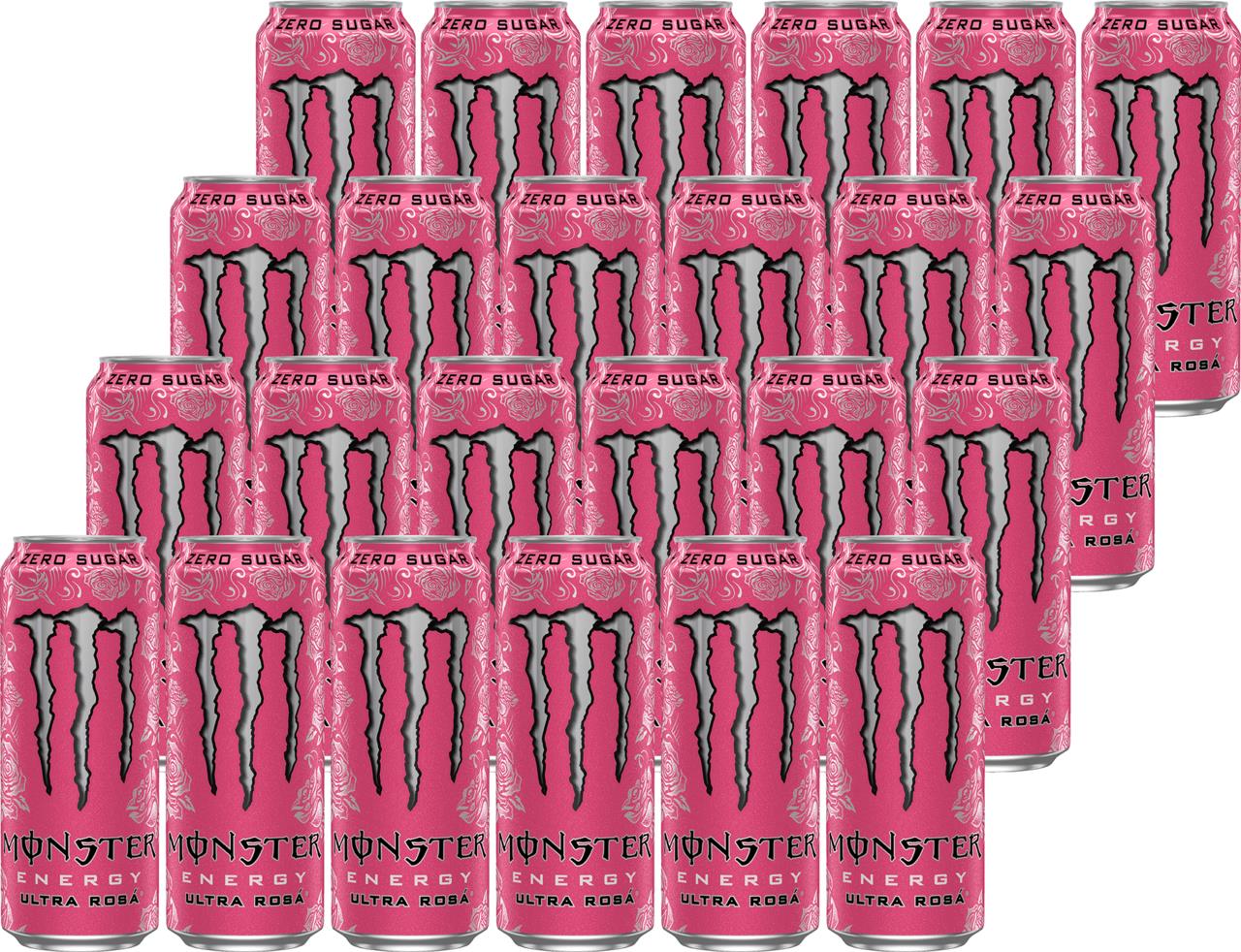 Ultra Rosa Color Monster Energy Ultra Rosa Zero Sugar 24 x 50cl | lyko.com