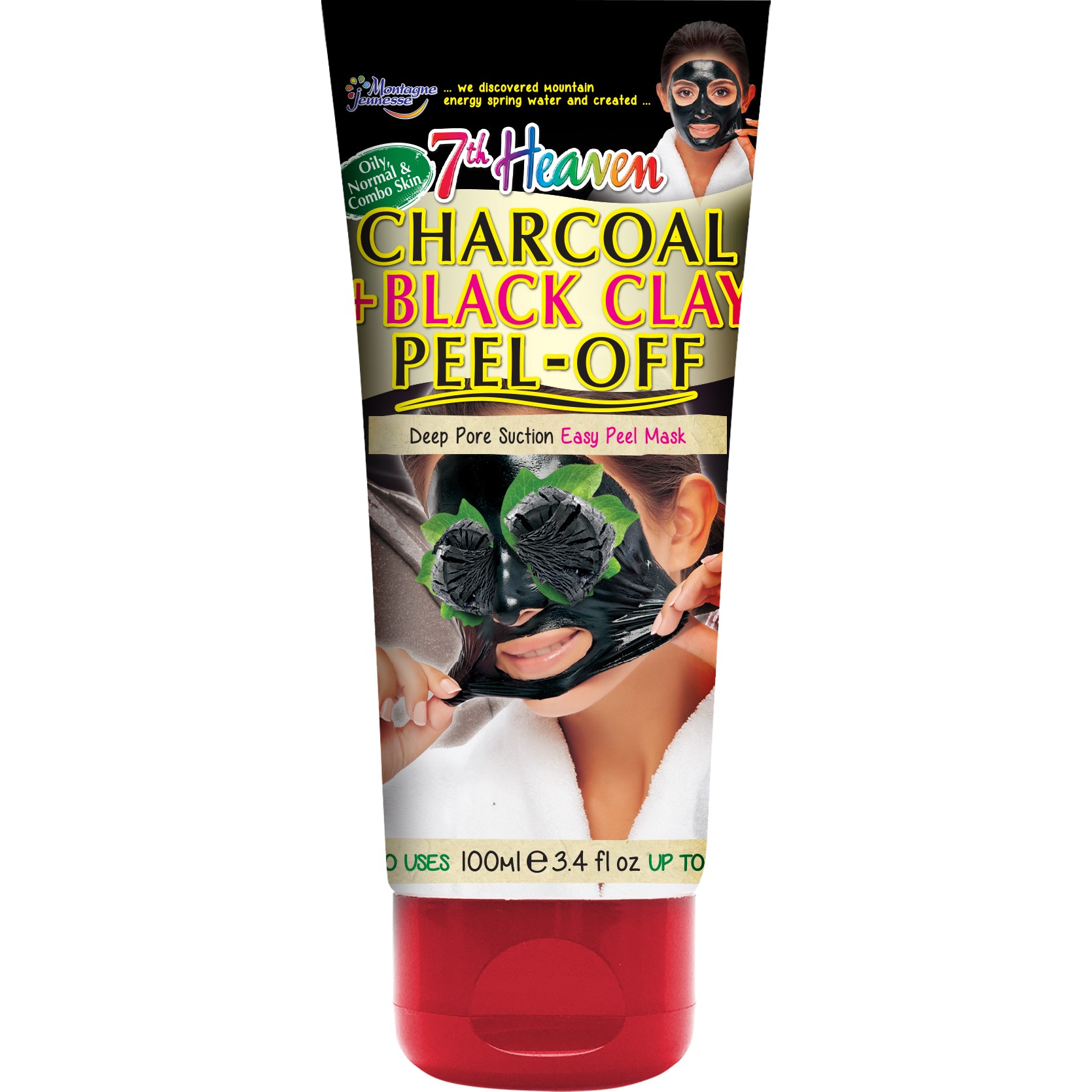 Montagne Jeunesse 7th Heaven Charcoal & Black Clay Peel Off 100 ml