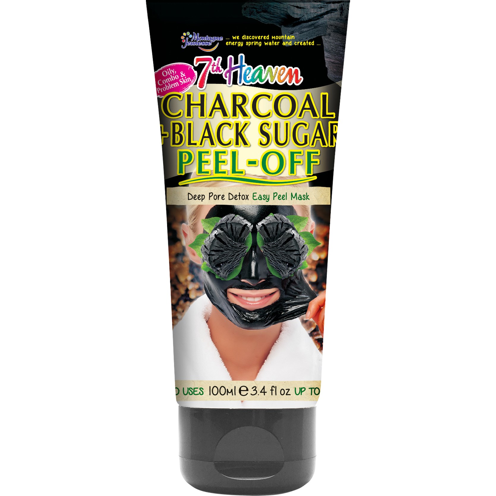 Montagne Jeunesse 7th Heaven Charcoal & Black Sugar Peel-Off 100 ml