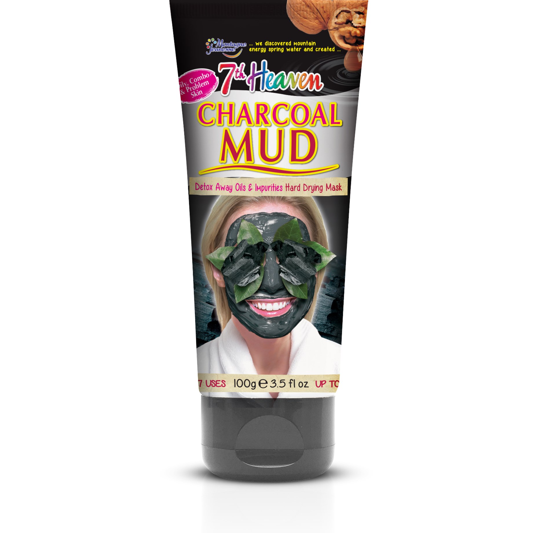 Montagne Jeunesse 7th Heaven Charcoal Mud Tube 100 g