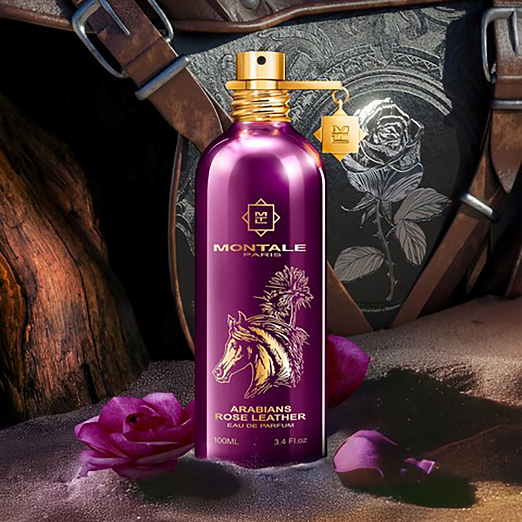 Montale Arabians Rose Leather Eau de Parfum 100 ml (obrázok 3)