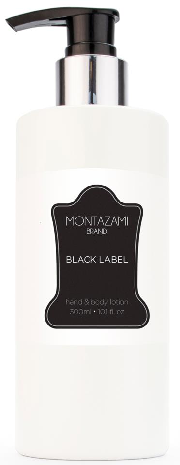 Montazami Brand Black Label Hand & Body Lotion 300ml