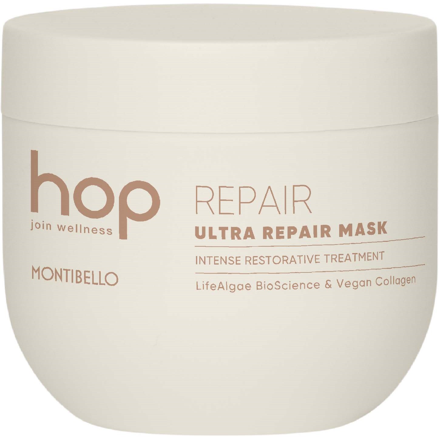Läs mer om Montibello HOP Ultra Repair Mask 500 ml